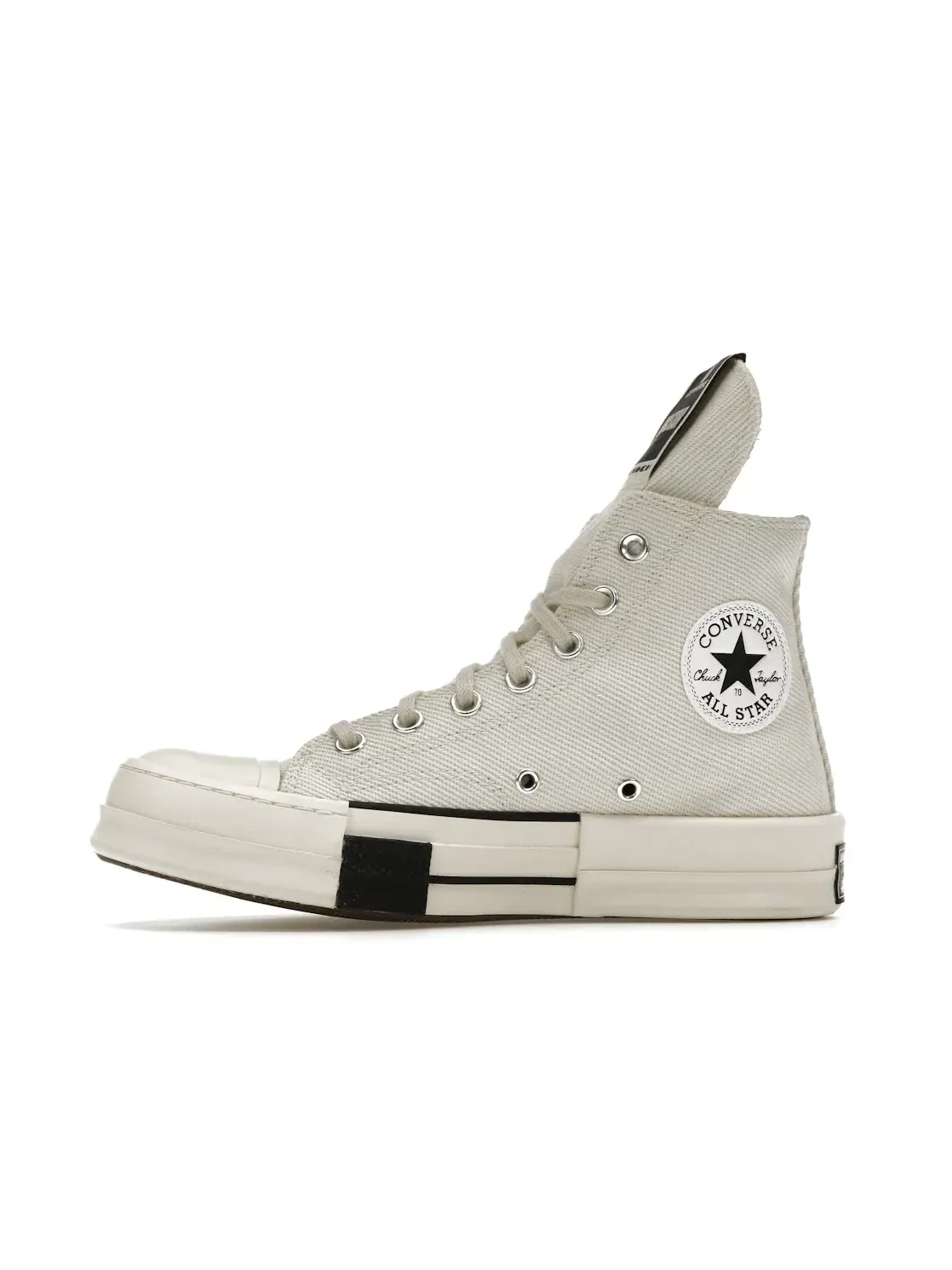 Кроссовки lifestyle с удлиненным языком Converse DRKSTAR Chuck Taylor All Star 70 Hi Rick Owens — изображение 4 из 5