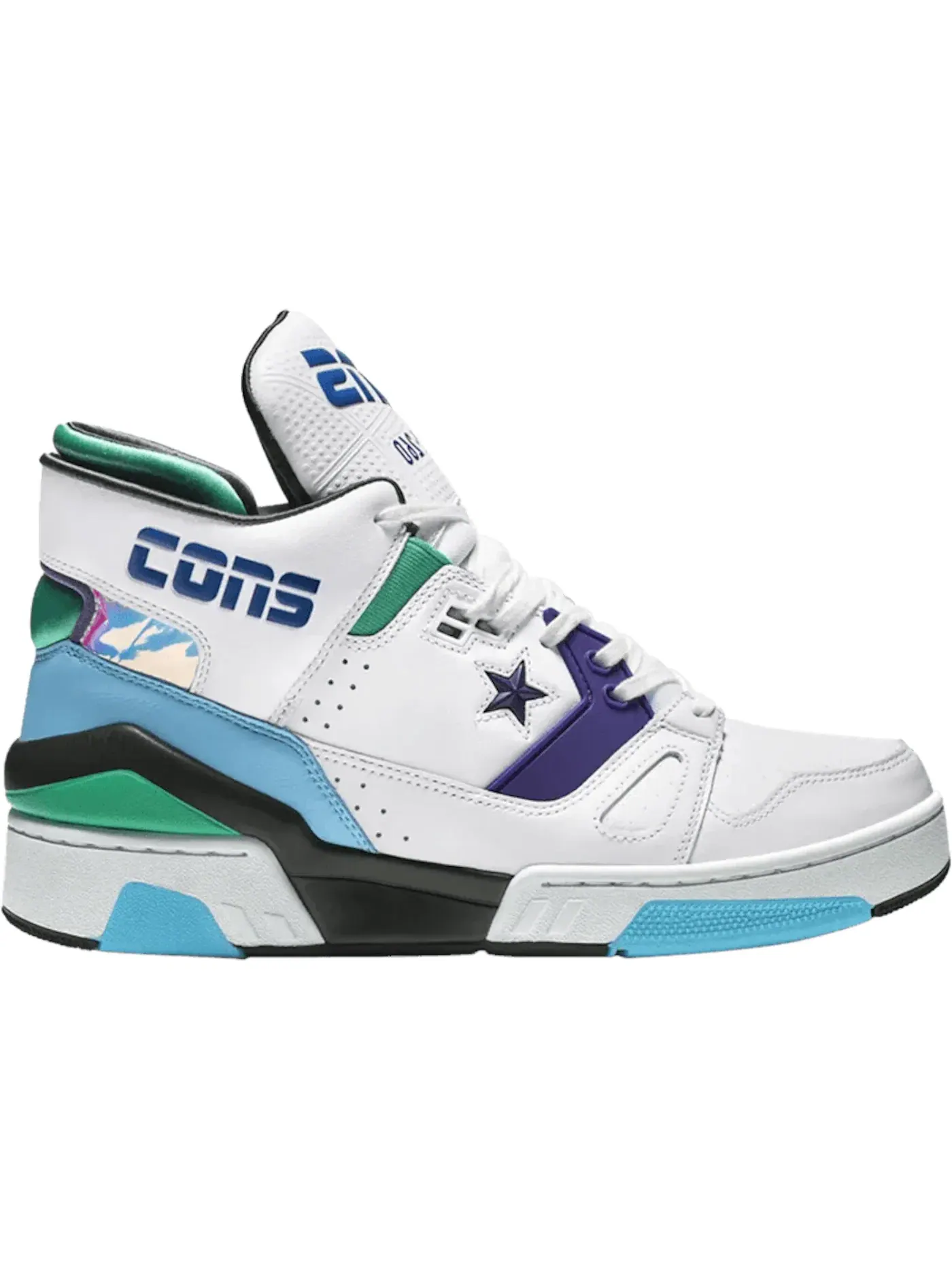 Мужские кроссовки Lifestyle Converse ERX 260 Mid Don C Jewel — изображение 1 из 1, белый/фиолетовый