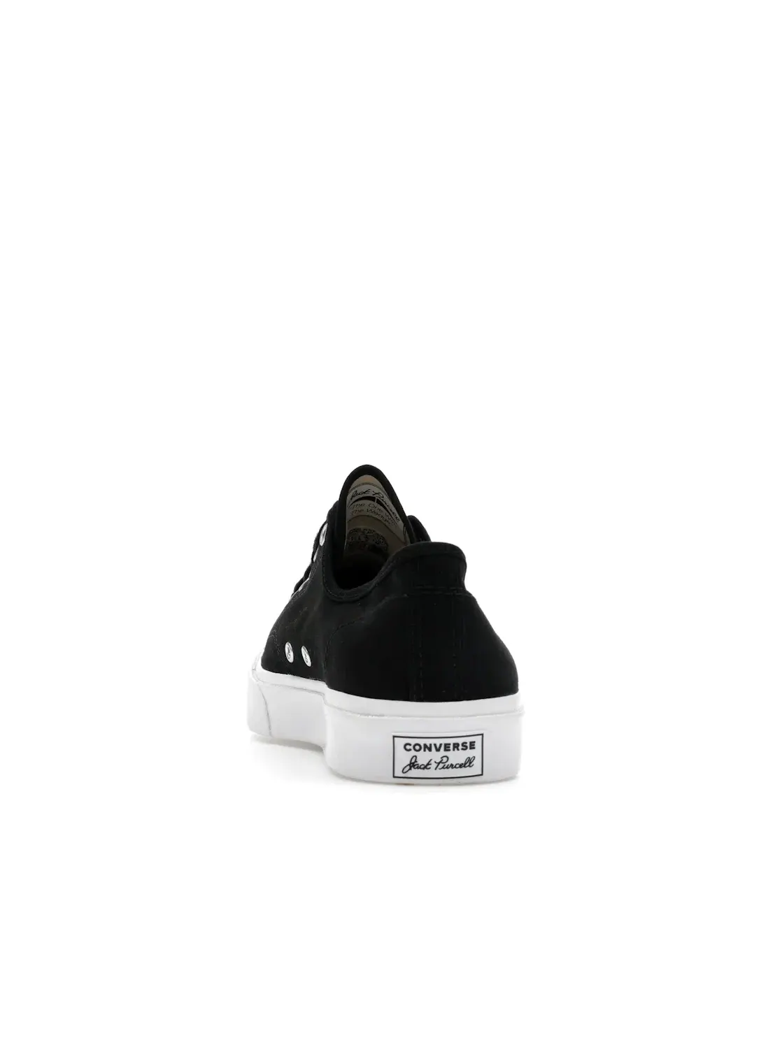 Мужские кеды Lifestyle Converse Jack Purcell Canvas Low — изображение 4 из 4, черный/белый