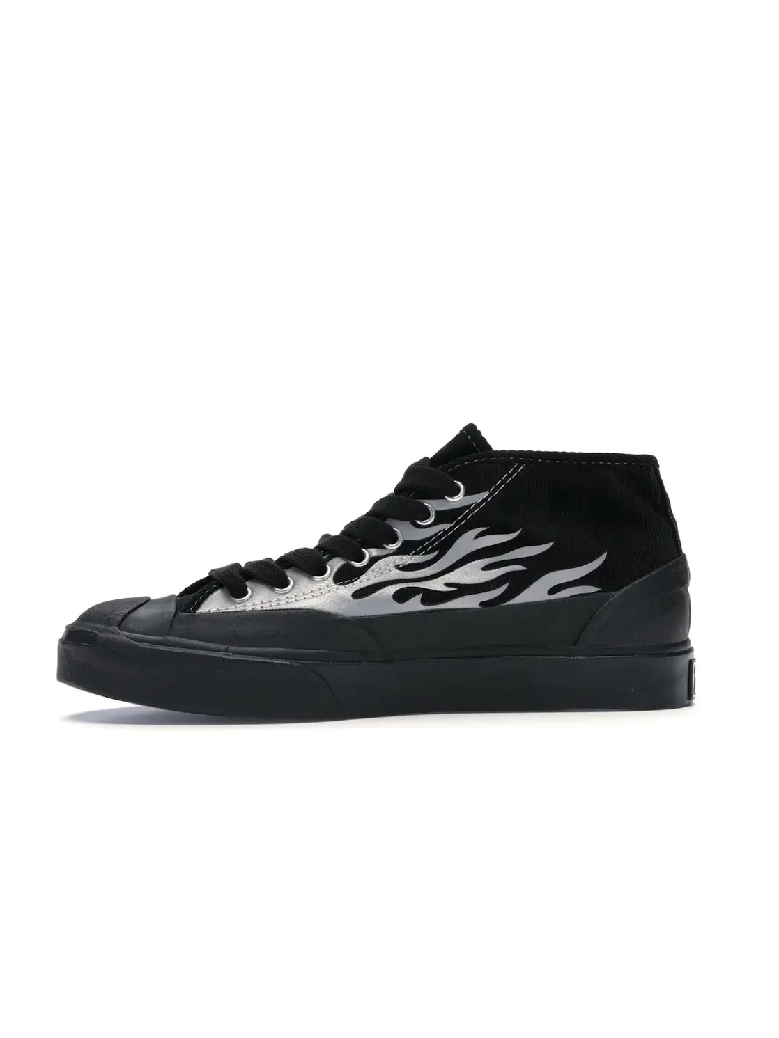 Мужские кеды из кожи и замши ASAP Nast Converse — изображение 3 из 4, черный/серебристый