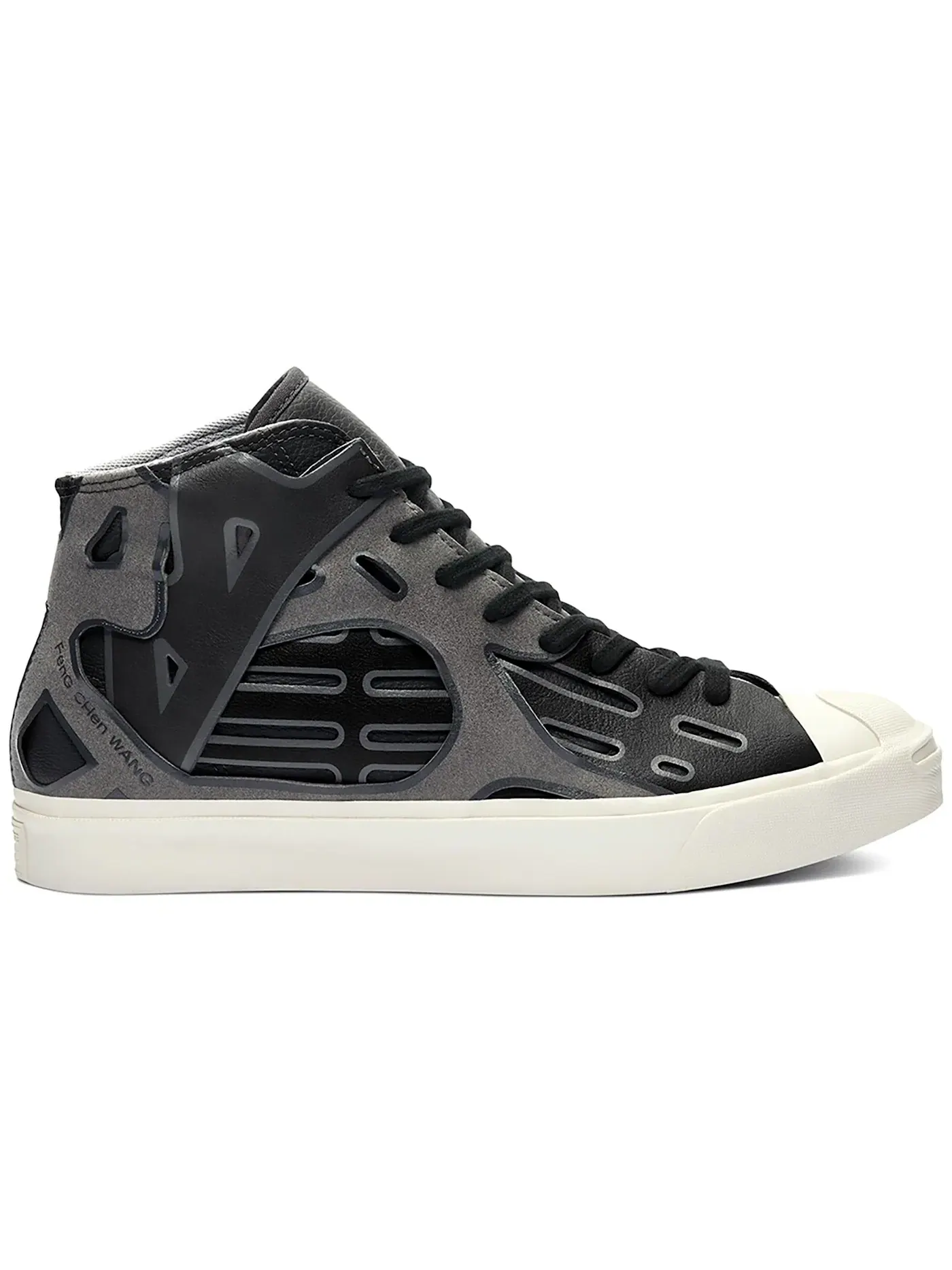 Мужские кроссовки Lifestyle Converse Jack Purcell Mid Converse — изображение 1 из 1, черный
