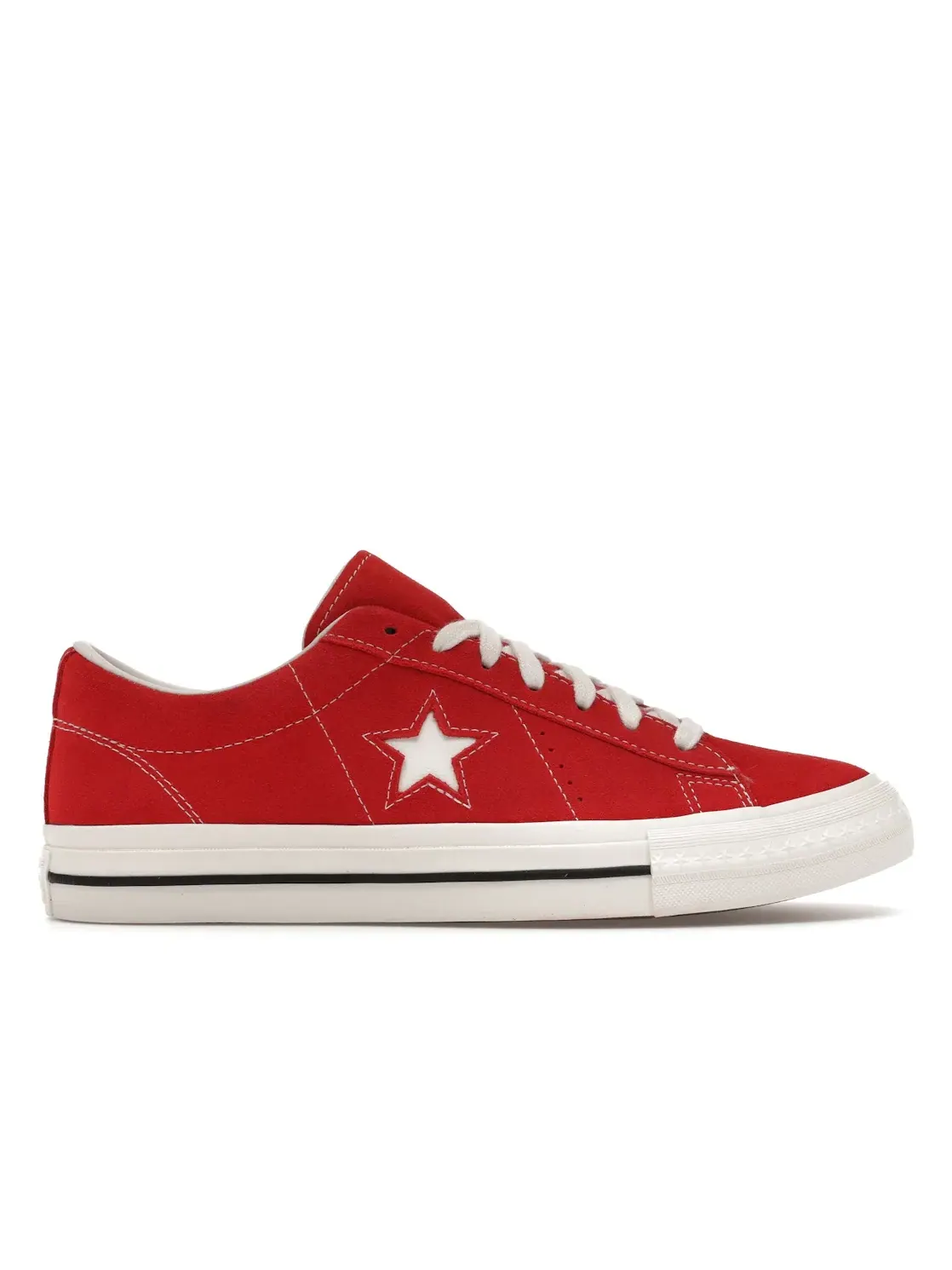 Мужские кроссовки Lifestyle Converse One Star 95 Low — изображение 1 из 4, красный/винтажный белый