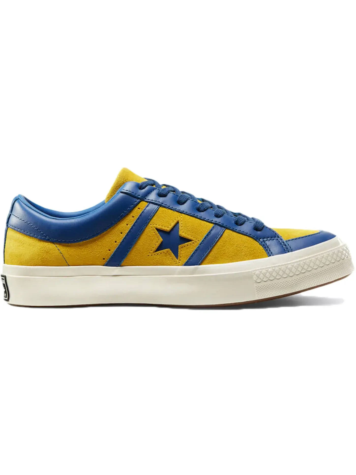 Мужские кроссовки на низком профиле Converse One Star Academy Low, Lemon/Midnight Lake/Egret — изображение 1 из 1