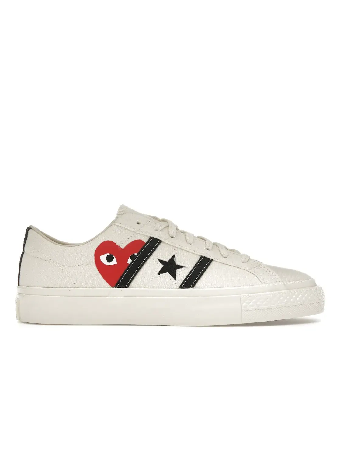 Мужские кроссовки Lifestyle Converse One Star Academy Pro Ox Comme des Garcons PLAY — изображение 1 из 4, черный/красный