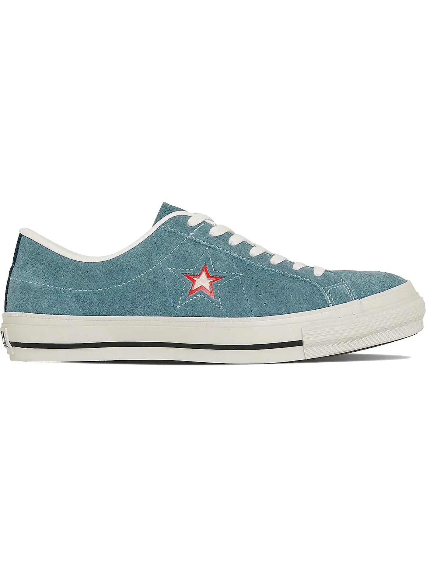 Мужские кеды из замши Converse One Star J Suede FACETASM — изображение 1 из 1, синий/серый