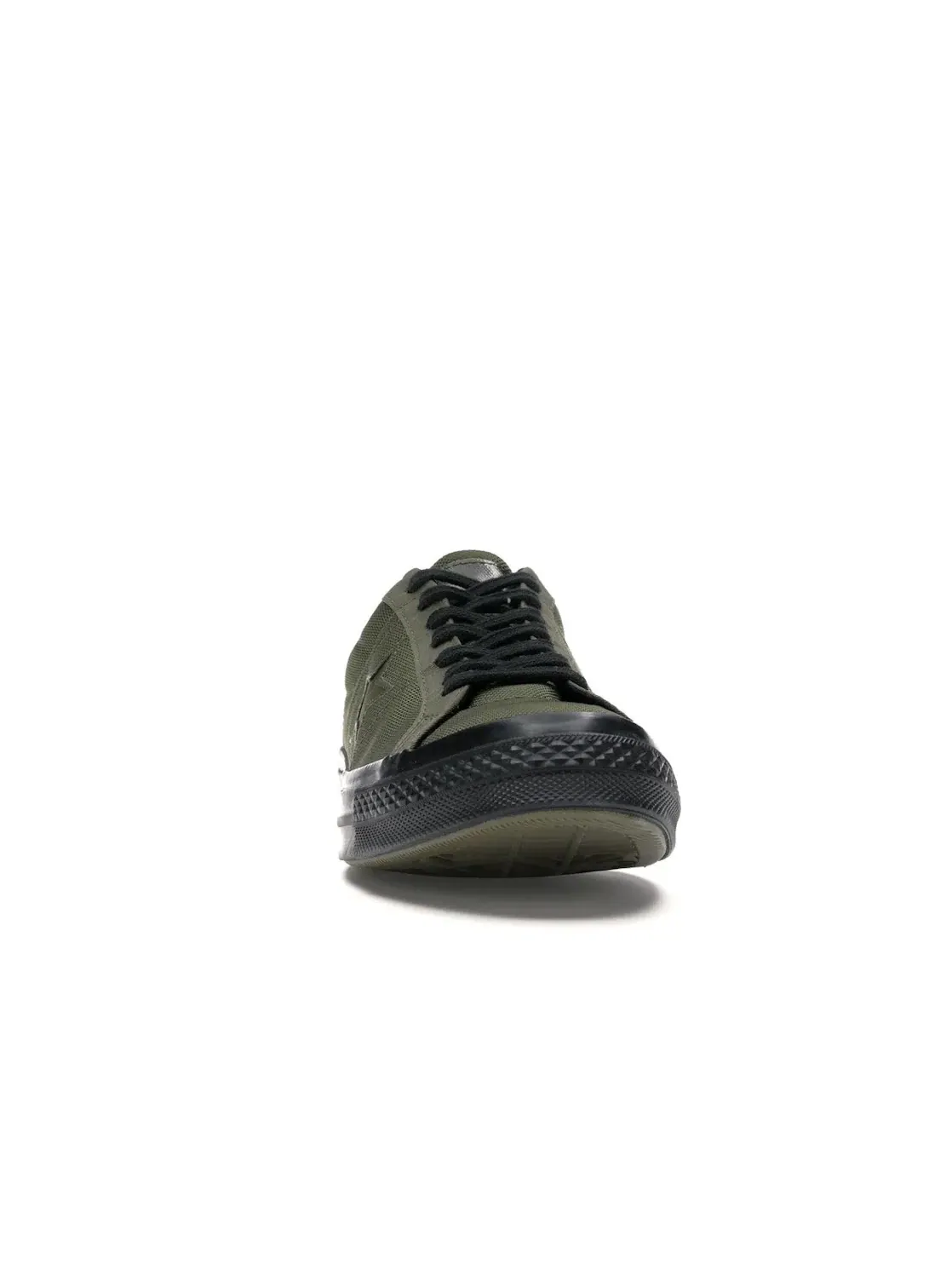 Мужские кроссовки для повседневной носки Converse One Star — изображение 2 из 4, оливковый-черный
