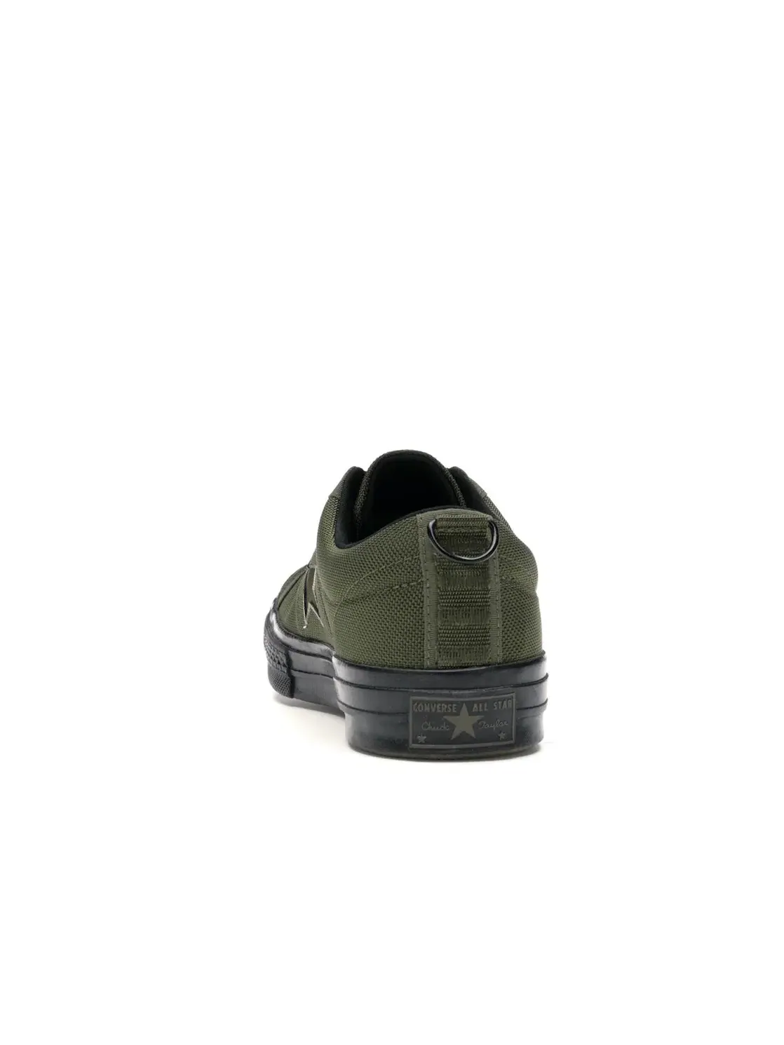 Мужские кроссовки для повседневной носки Converse One Star — изображение 4 из 4, оливковый-черный