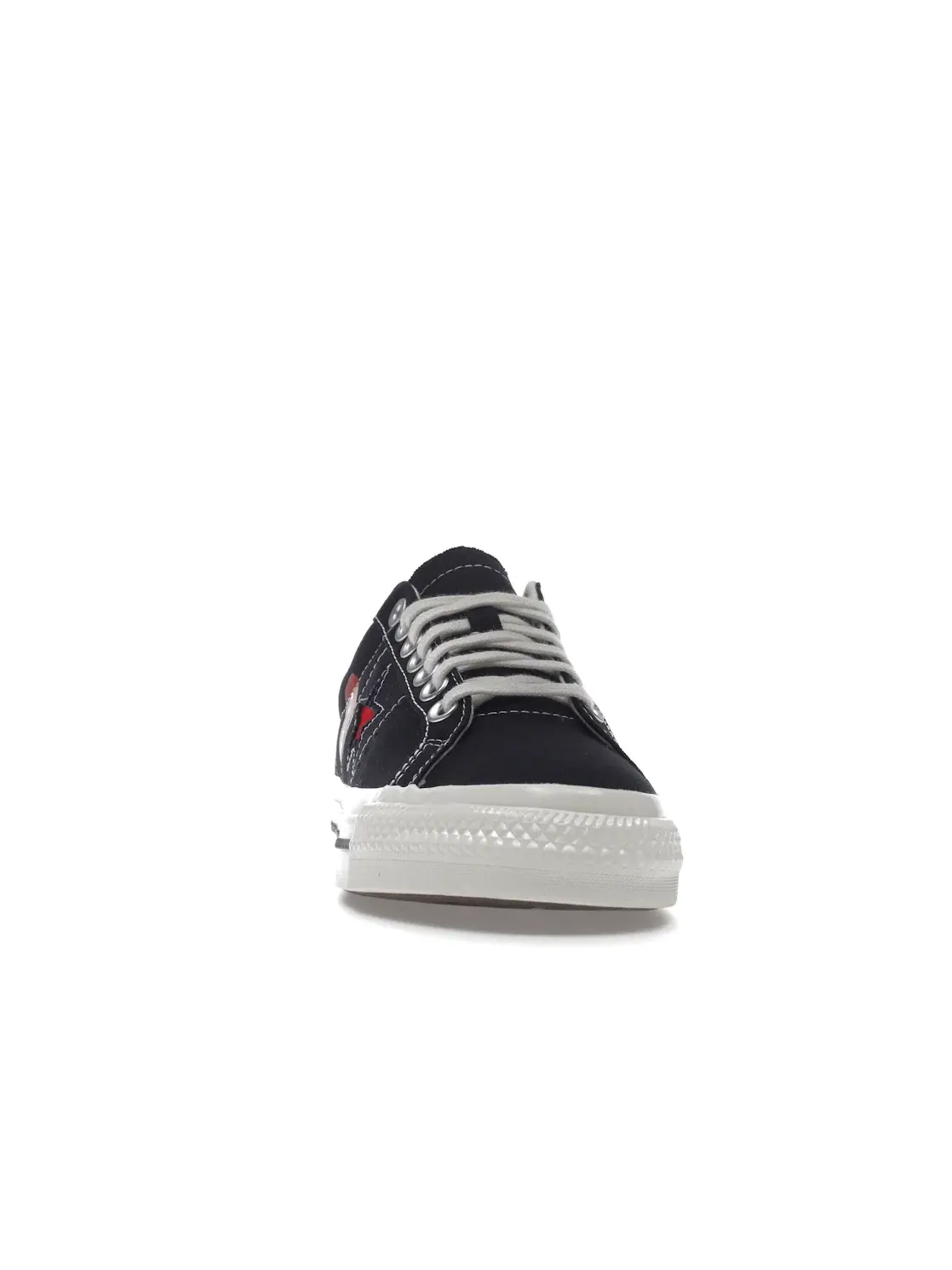 Кроссовки Lifestyle с принтом Converse One Star Ox Converse — изображение 2 из 4, черный/красный/белый