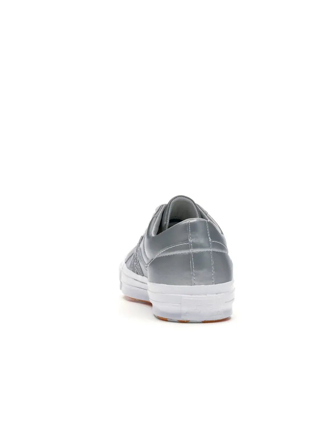 Мужские кеды Lifestyle с рефлективным верхом Converse One Star Ox — изображение 4 из 4, серый белый