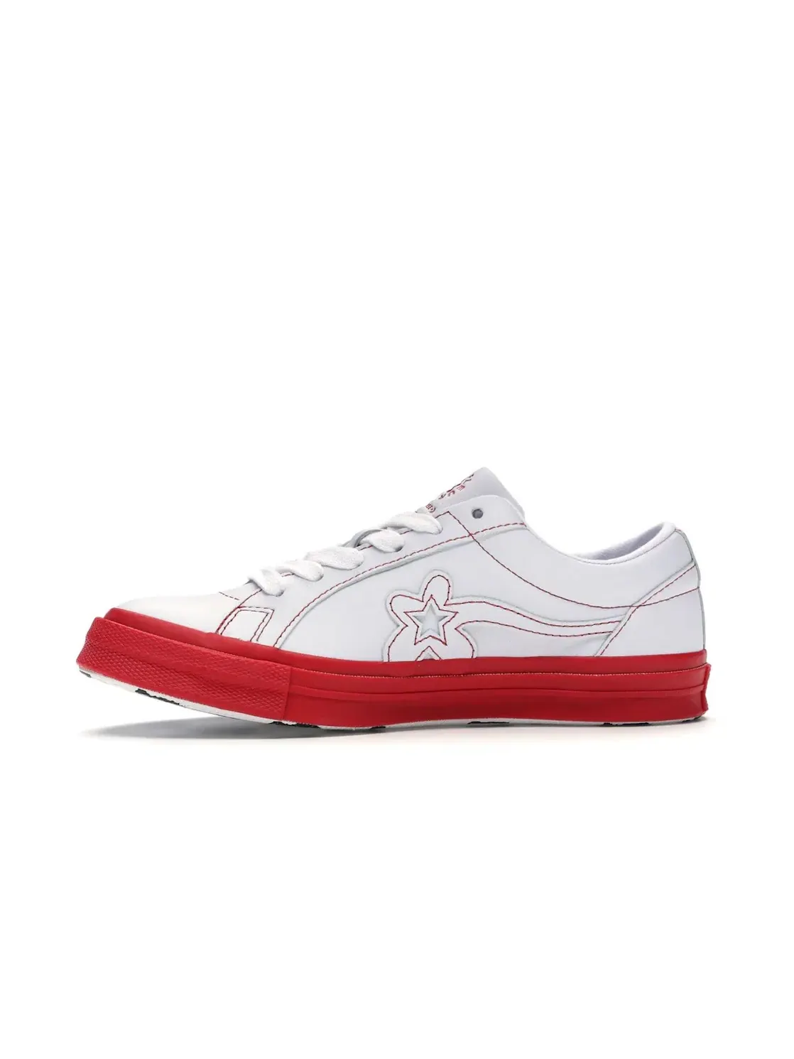 Мужские кеды Lifestyle Converse One Star Ox — изображение 3 из 4, белый/красный-белый