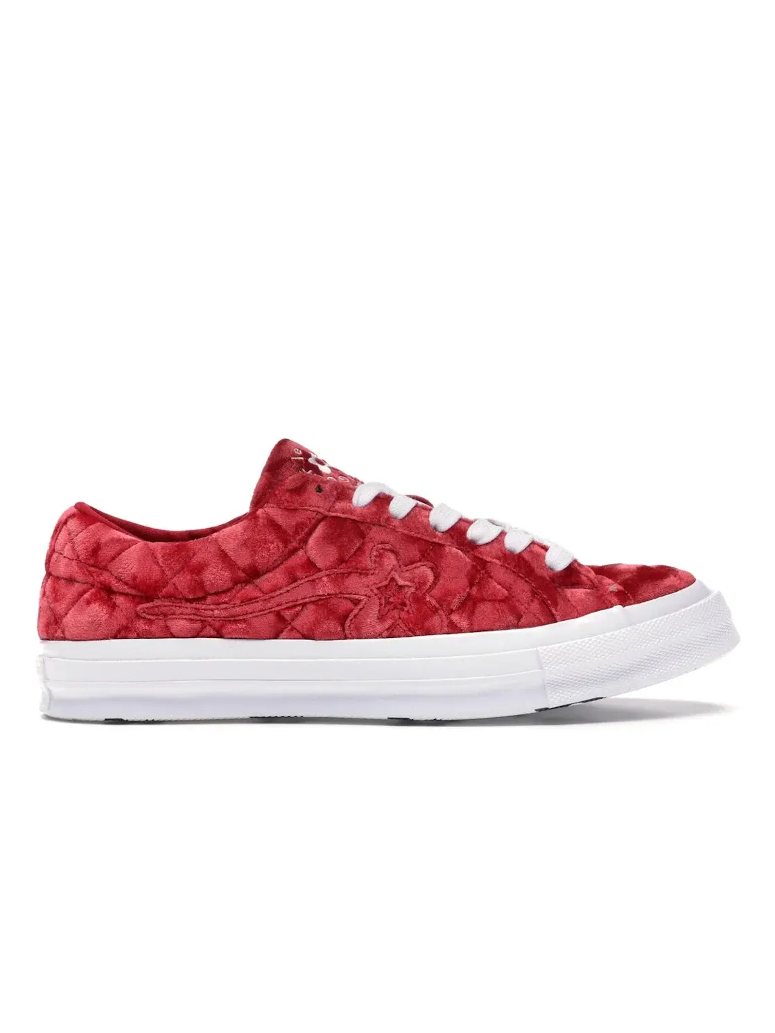 Мужские кеды с квилтингом Converse One Star Ox Golf le Fleur TTC, Barbados Cherry — изображение 1 из 4