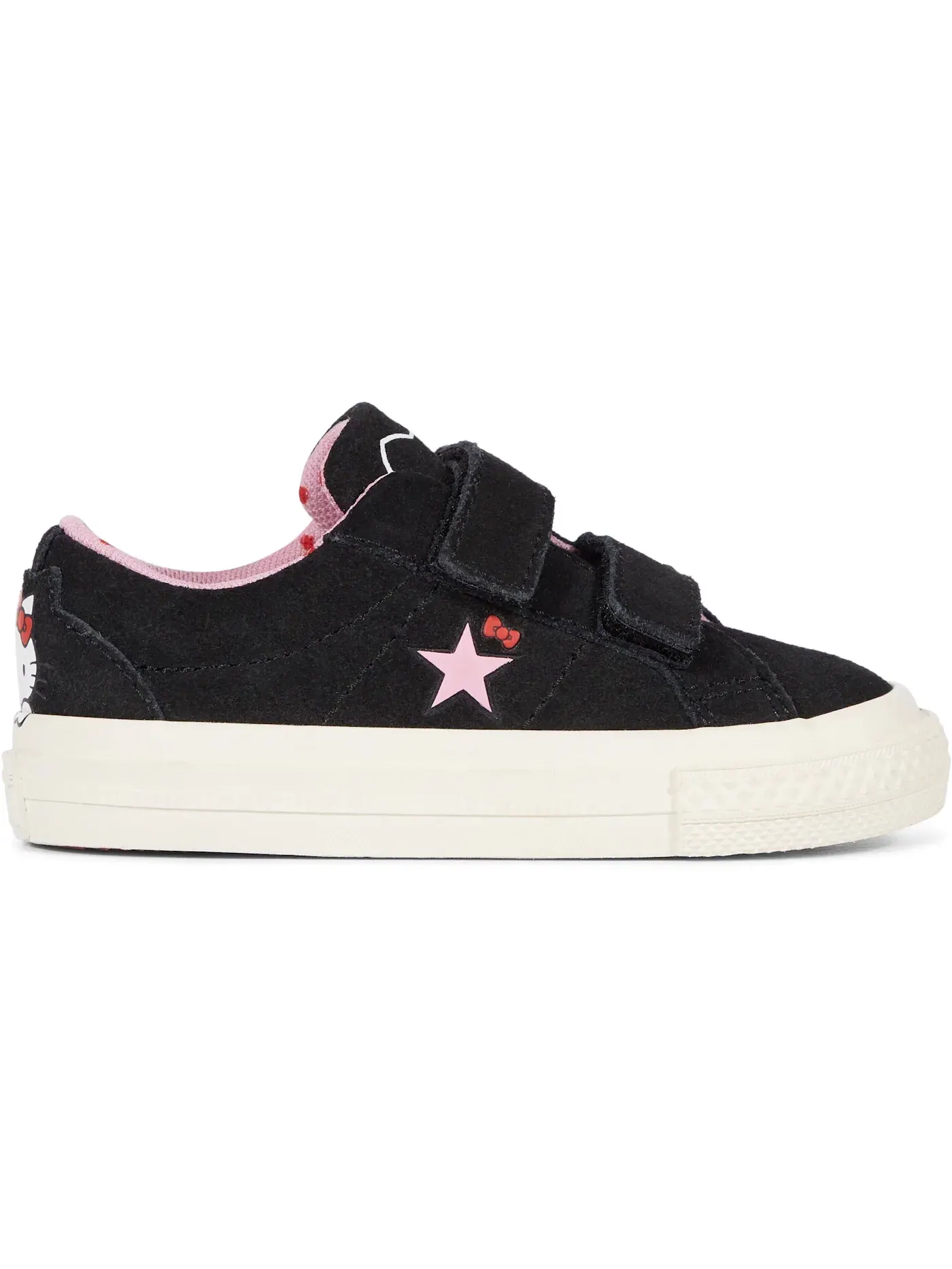 Детские кроссовки Lifestyle Converse One Star — изображение 1 из 2, черный/розовый