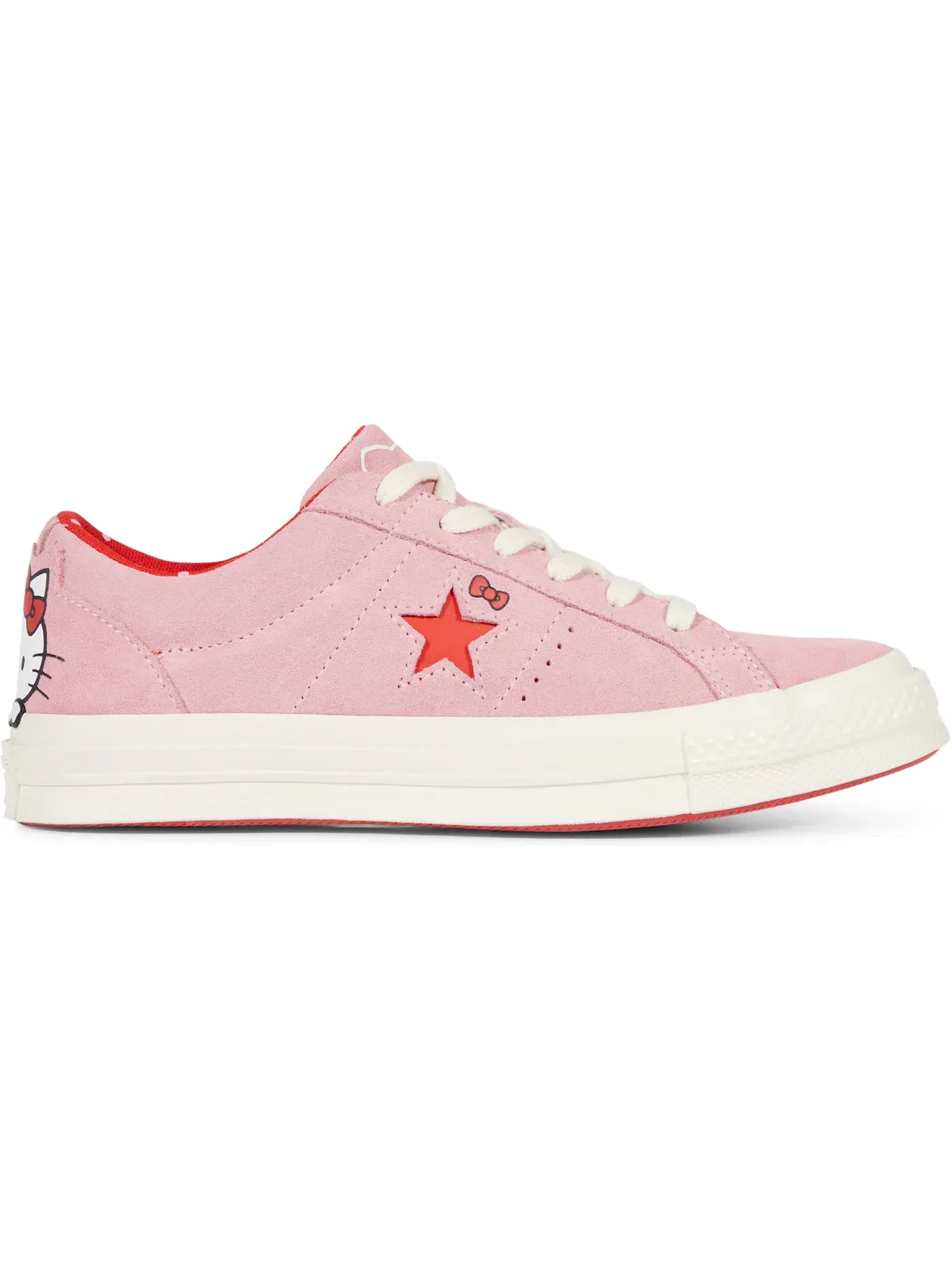Мужские кроссовки Lifestyle Converse One Star — изображение 1 из 1, розовый/красный