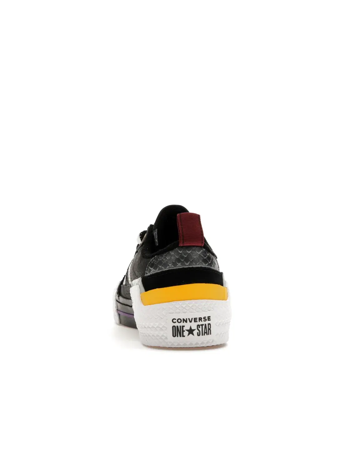 Мужские кроссовки Lifestyle Converse One Star OX — изображение 4 из 4, черный/белый/желтый