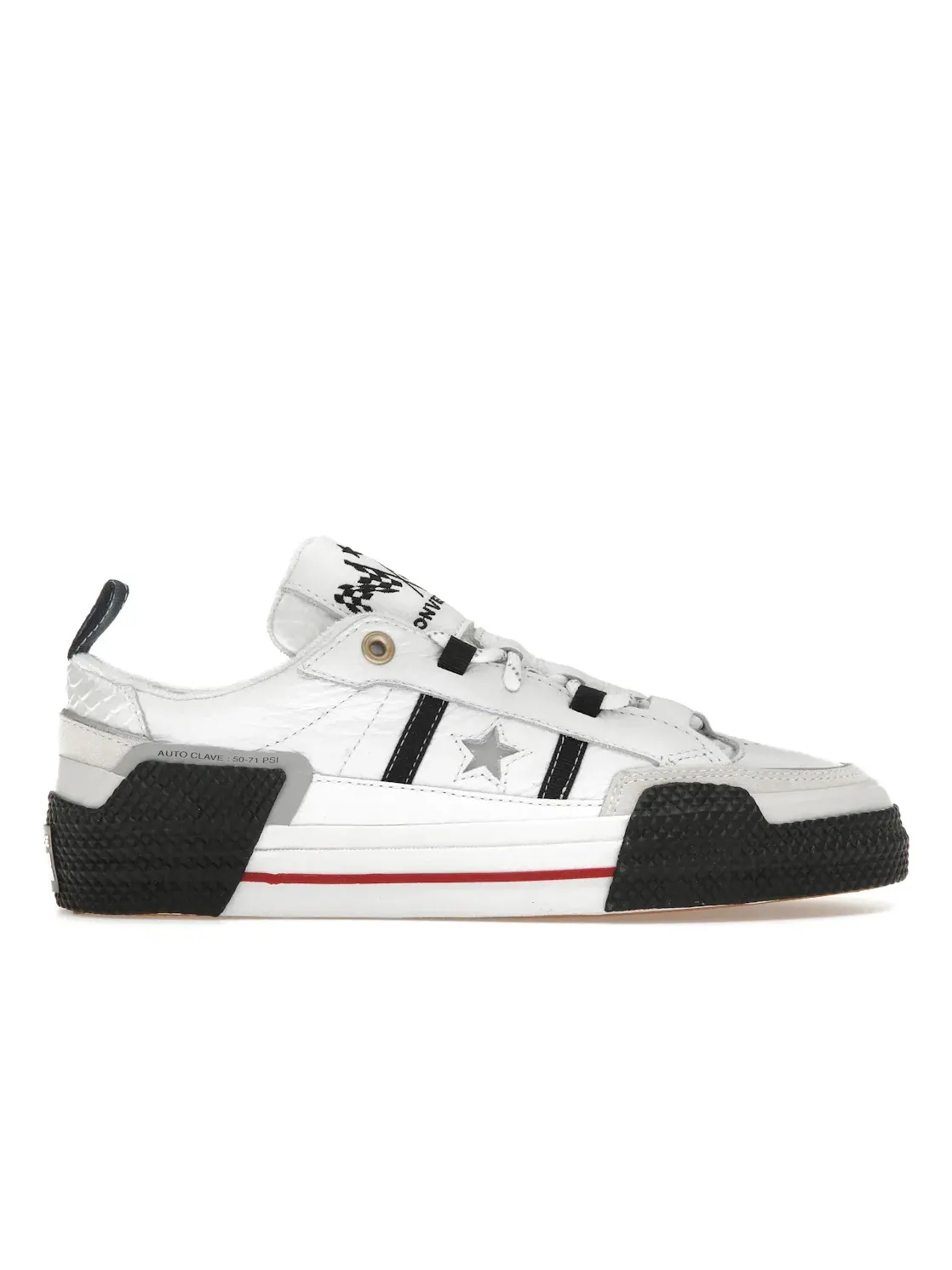 Мужские кроссовки Lifestyle Converse One Star OX — изображение 1 из 4, белый/черный/белый