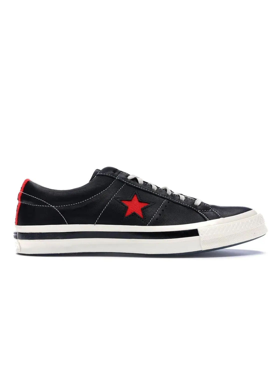 Мужские кроссовки Lifestyle Converse One Star Converse — изображение 1 из 4, черный/-красный