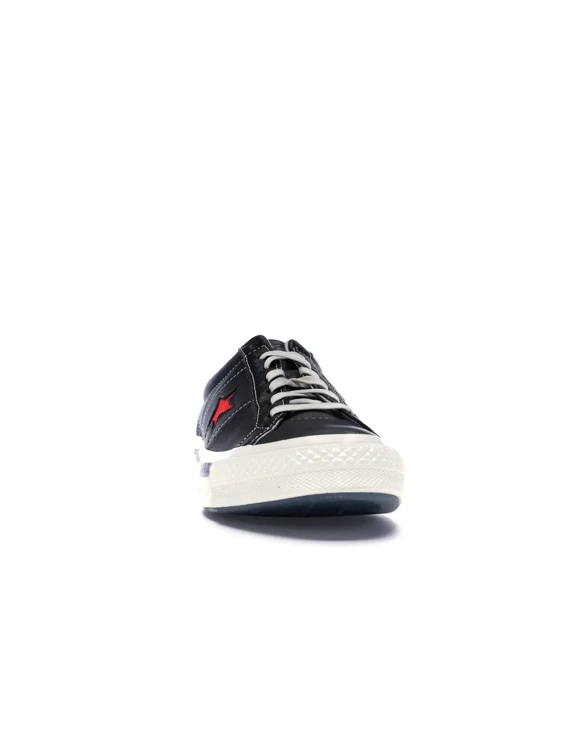 Мужские кроссовки Lifestyle Converse One Star Converse — изображение 2 из 4, черный/-красный