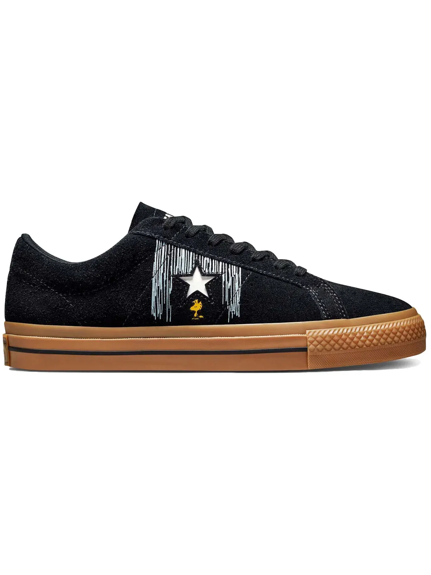 Кроссовки повседневные Snoopy and Woodstock Converse — изображение 1 из 1, черный