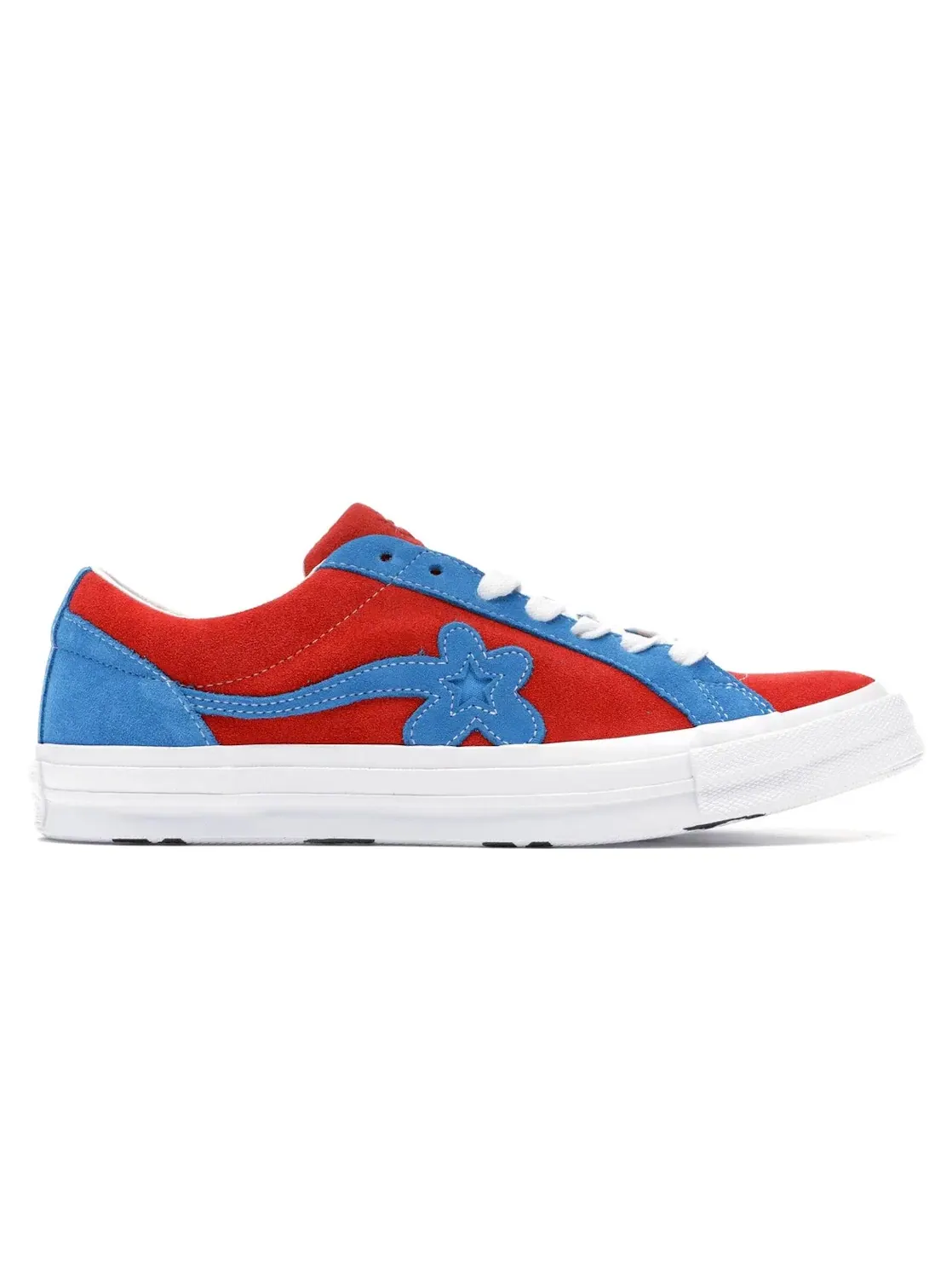 Мужские кеды с принтом Converse One Star Ox — изображение 1 из 4, синий-белый