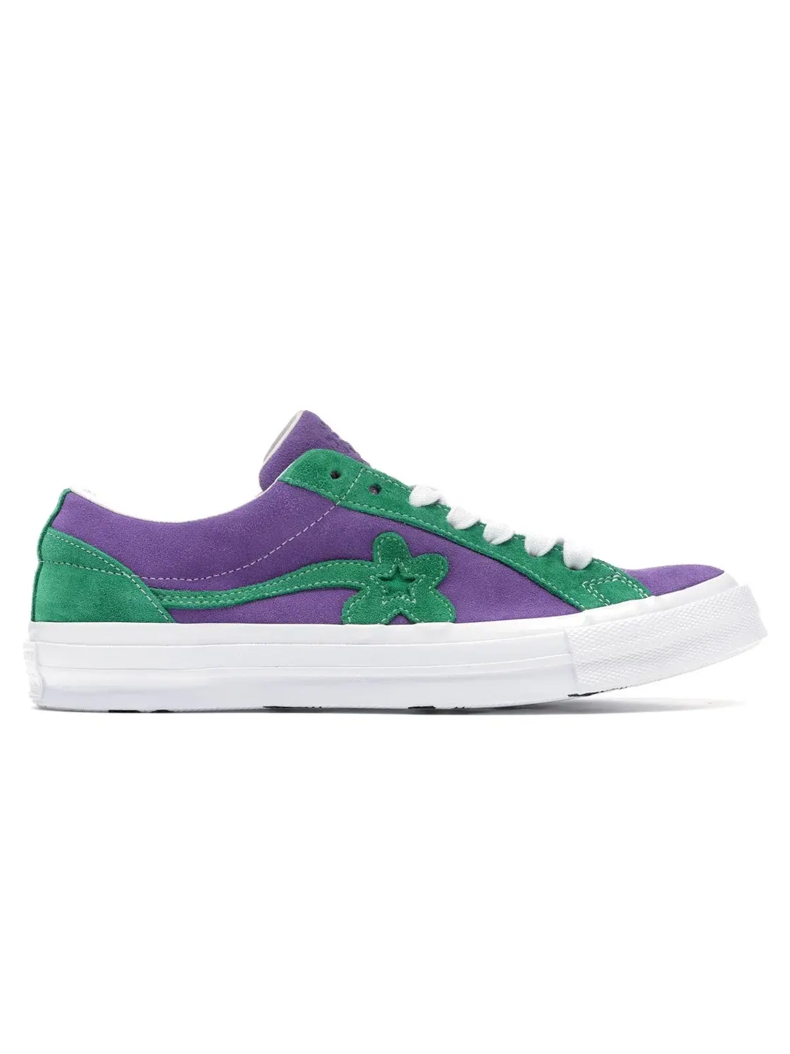 Мужские кроссовки с принтом Converse One Star Ox — изображение 1 из 4, фиолетовый/зеленый