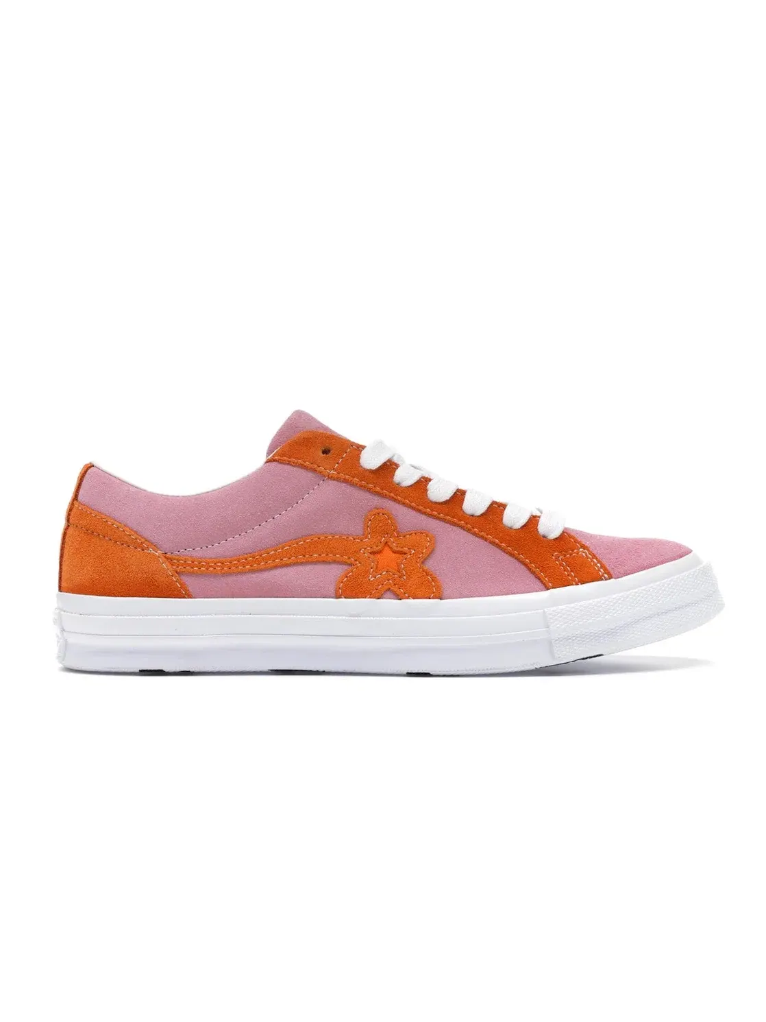 Мужские кроссовки с цветочным принтом Converse One Star Ox Converse — изображение 1 из 4, розовый/оранжевый-белый