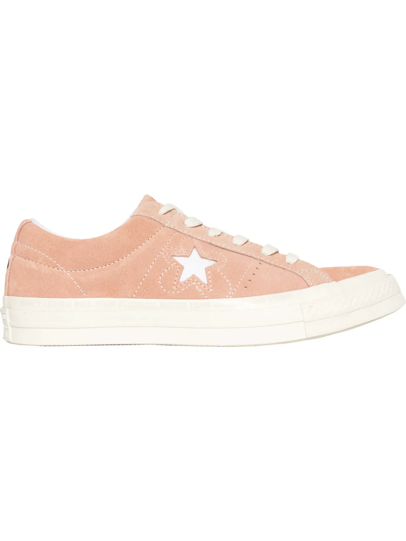 Мужские кеды с принтом Converse One Star Ox Golf Wang Peach Pearl — изображение 1 из 1, розовый/белый