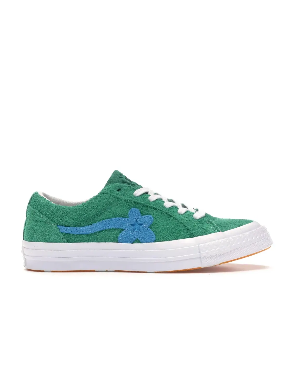 Мужские кеды с принтом Converse One Star Ox Tyler The Creator Golf Le Fleur — изображение 1 из 4, зеленый/белый