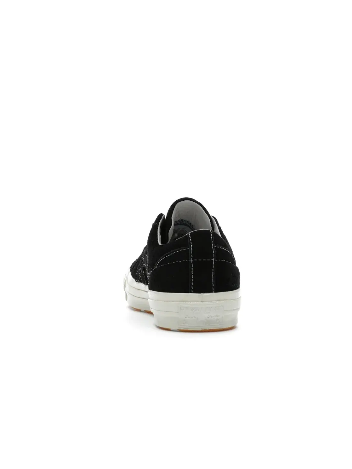 Мужские кеды с контрастной строчкой Converse One Star Ox — изображение 4 из 4, черный/белый