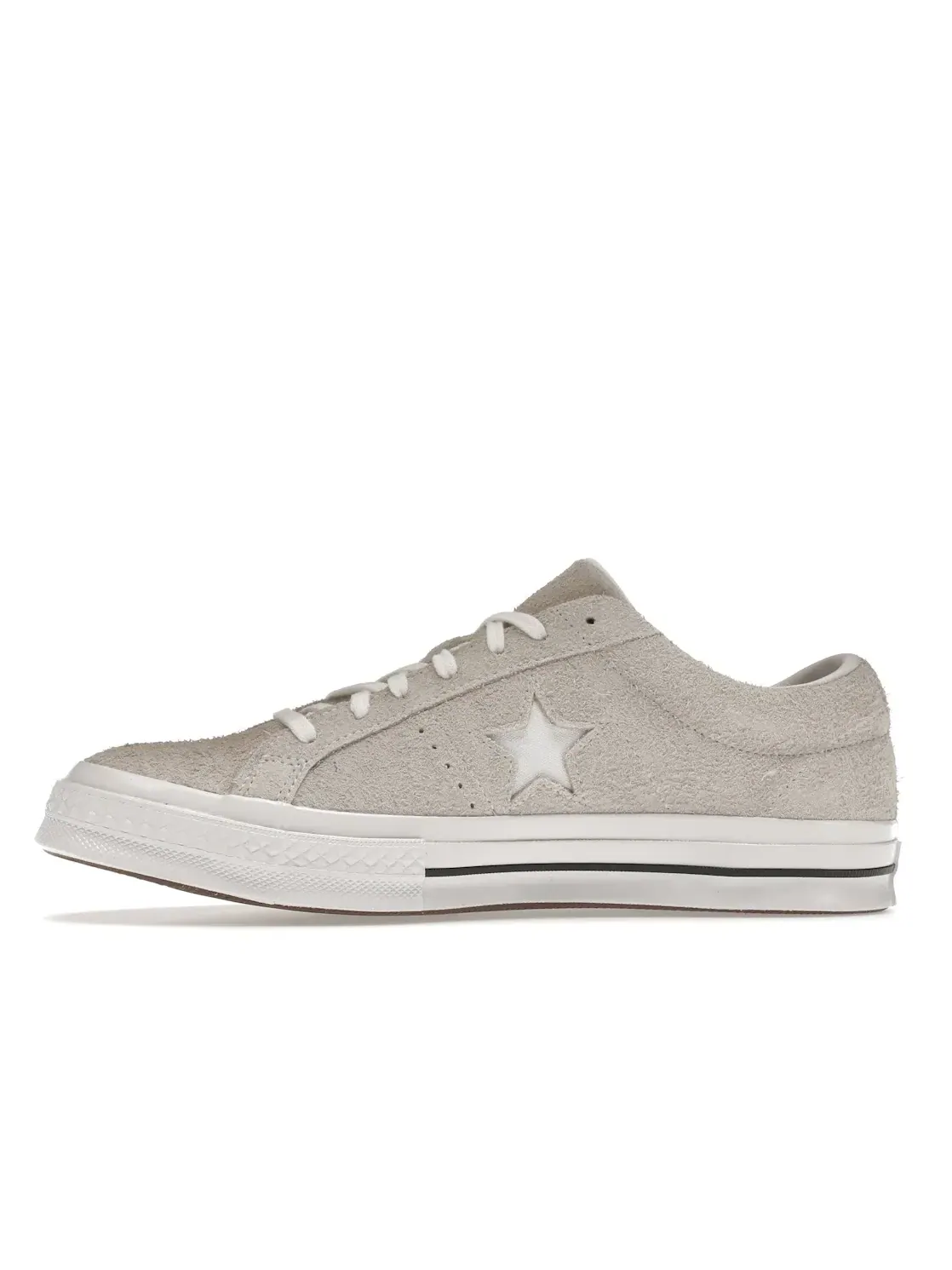 Мужские кроссовки Lifestyle Converse One Star — изображение 3 из 4, белый/белый-белый