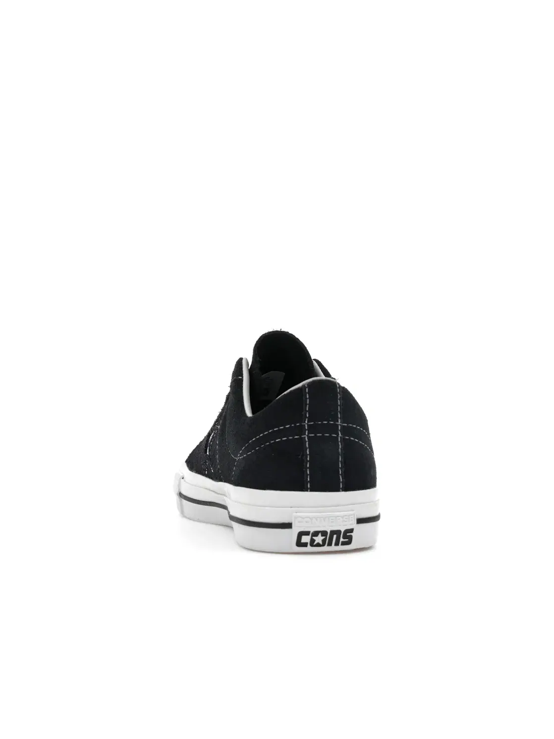 Мужские кеды с низким верхом Converse One Star Pro Ox — изображение 4 из 4, черный/черный/белый
