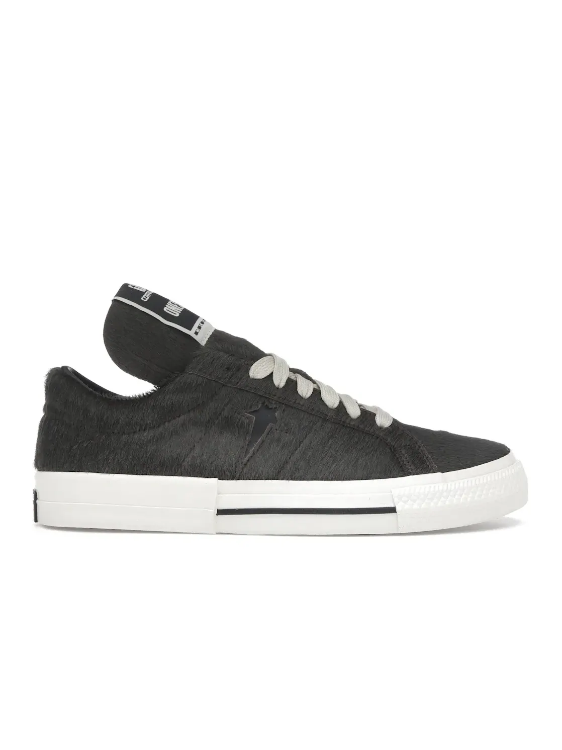Мужские кеды с длинным языком Converse One Star Pro Ox Rick Owens DRKSHDW — изображение 1 из 4, темный/черный