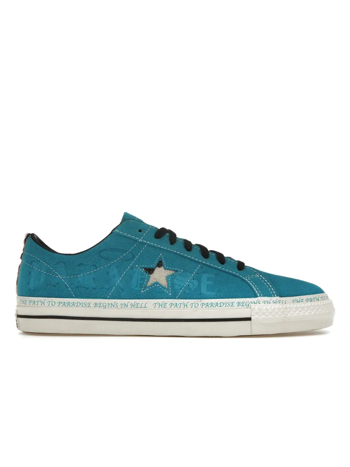 Мужские кроссовки lifestyle Converse One Star Pro Ox — изображение 1 из 4, черный