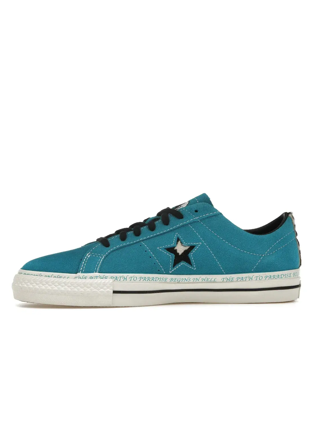 Мужские кроссовки lifestyle Converse One Star Pro Ox — изображение 3 из 4, черный