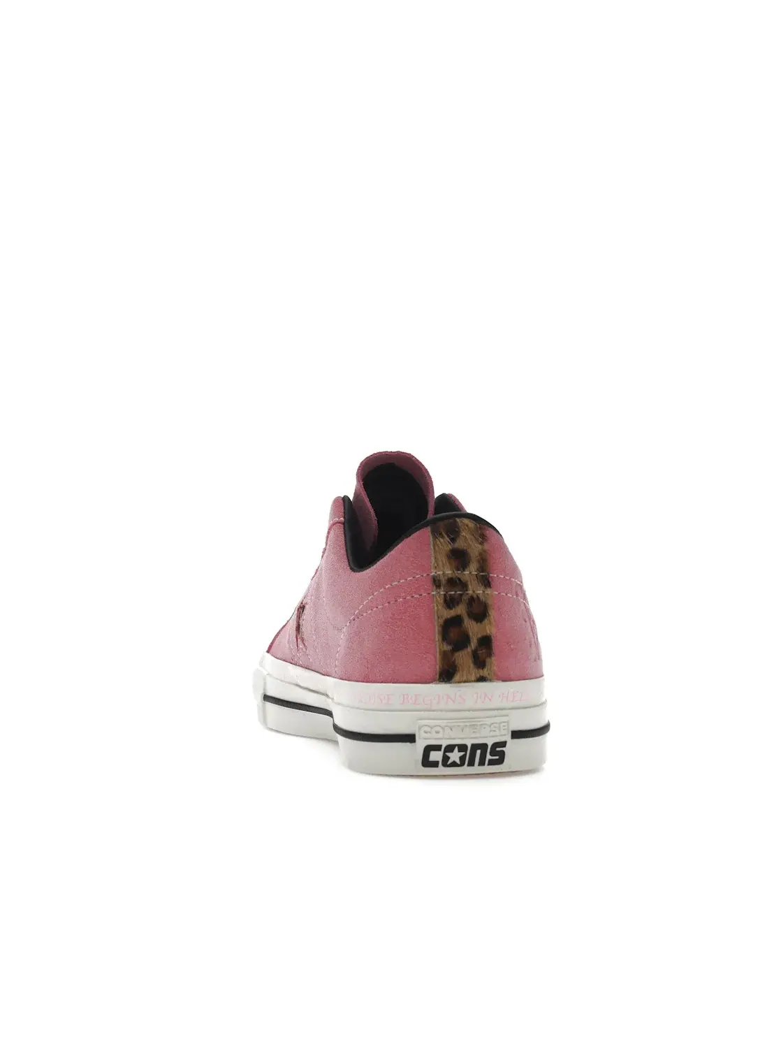 Мужские кроссовки Lifestyle Converse One Star Pro Ox — изображение 4 из 4, розовый/черный