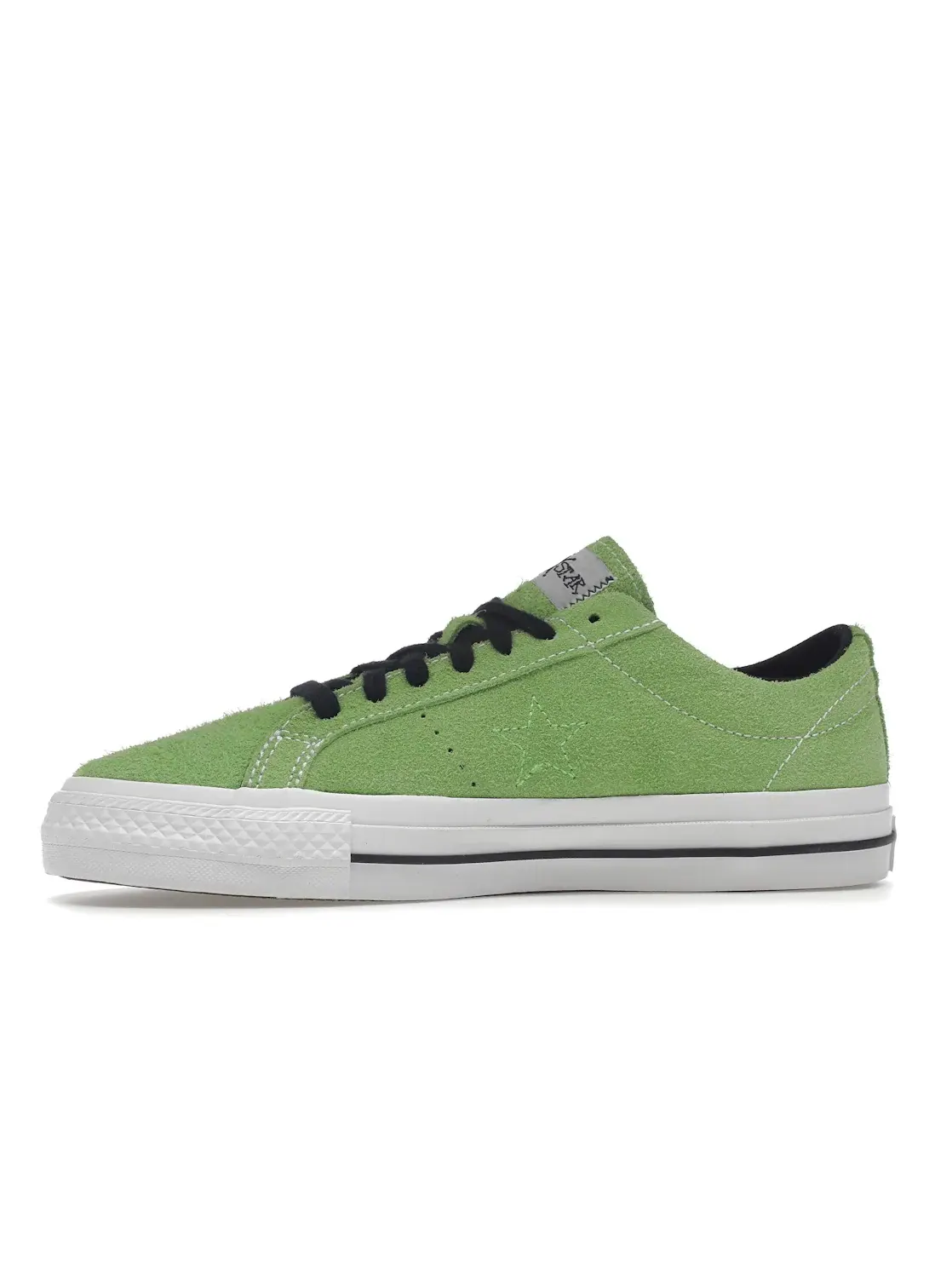 Кроссовки lifestyle с принтом Converse One Star Pro Ox Stussy 8-Ball Converse — изображение 3 из 4, зеленый белый черный