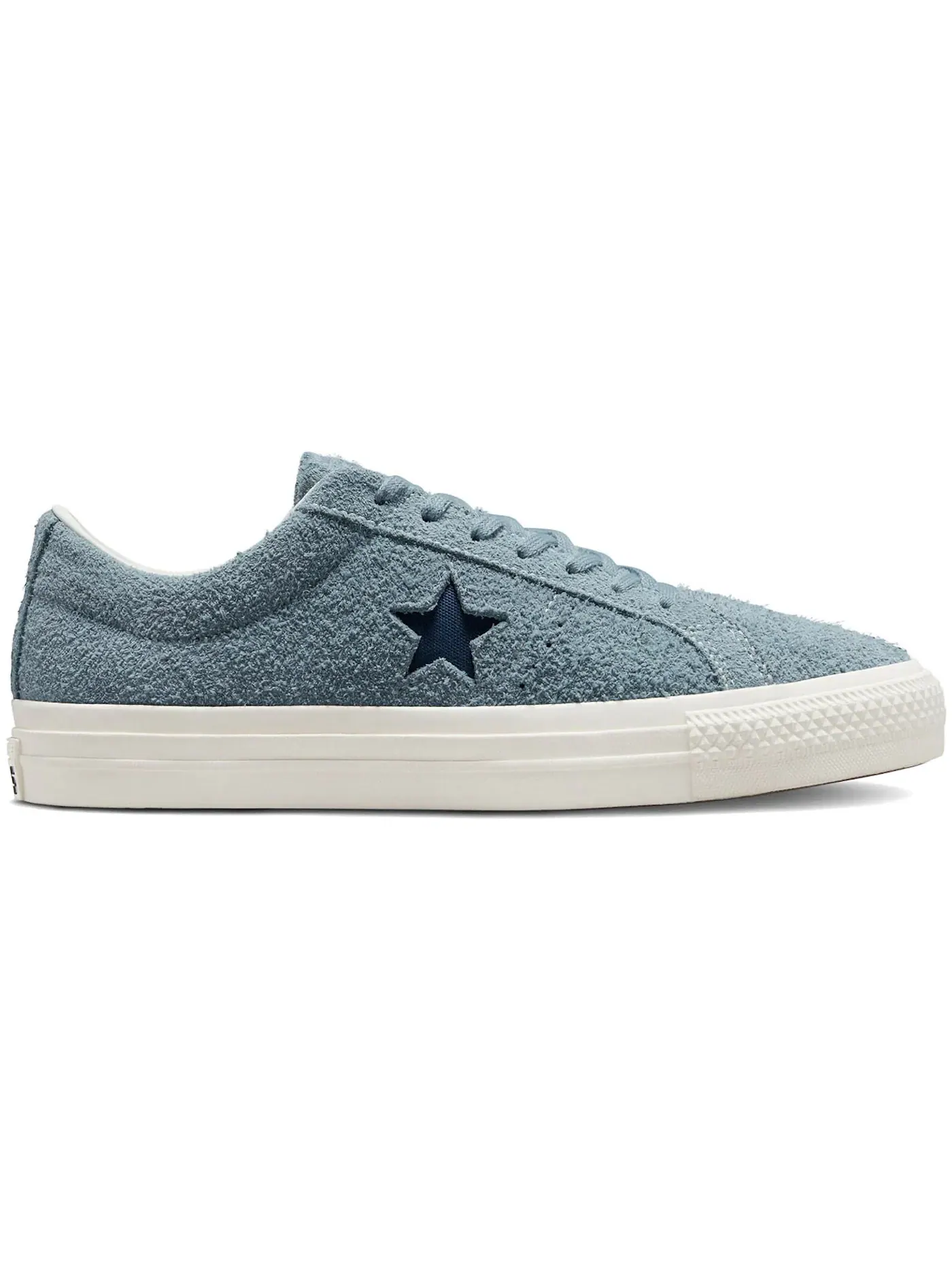 Мужские кеды замшевые Converse One Star Pro Vintage Suede Ox — изображение 1 из 1, серый/темно-синий