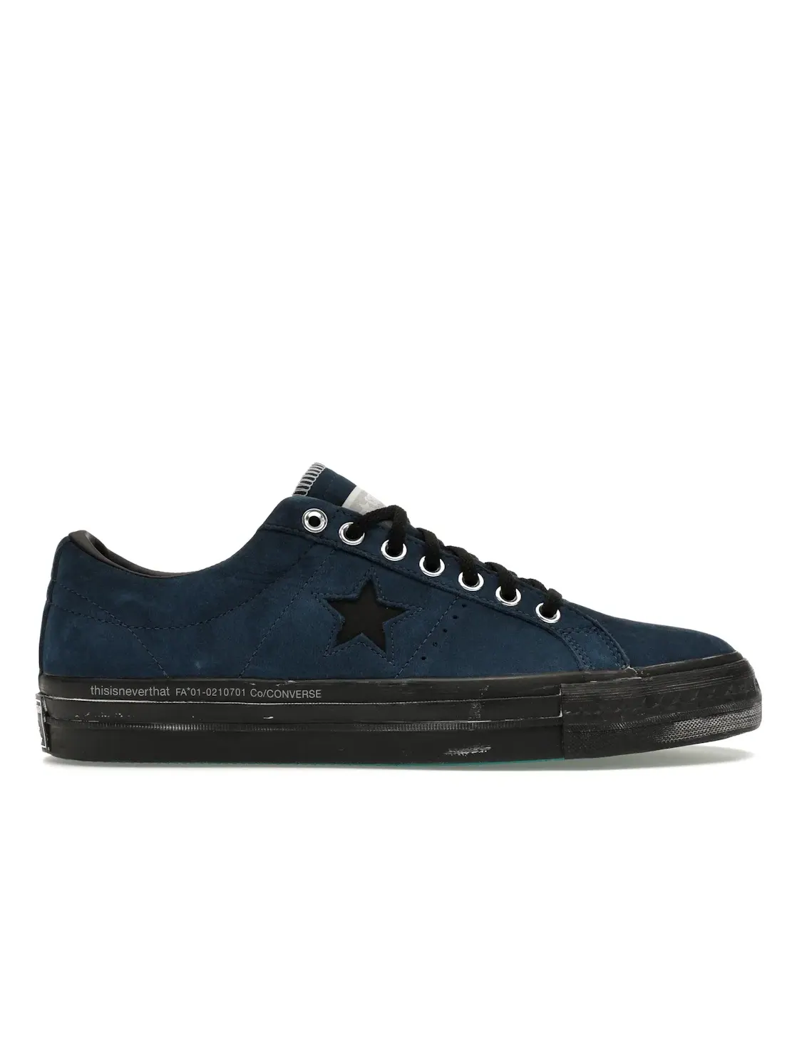 Кроссовки повседневные Converse One Star — изображение 1 из 4, черный