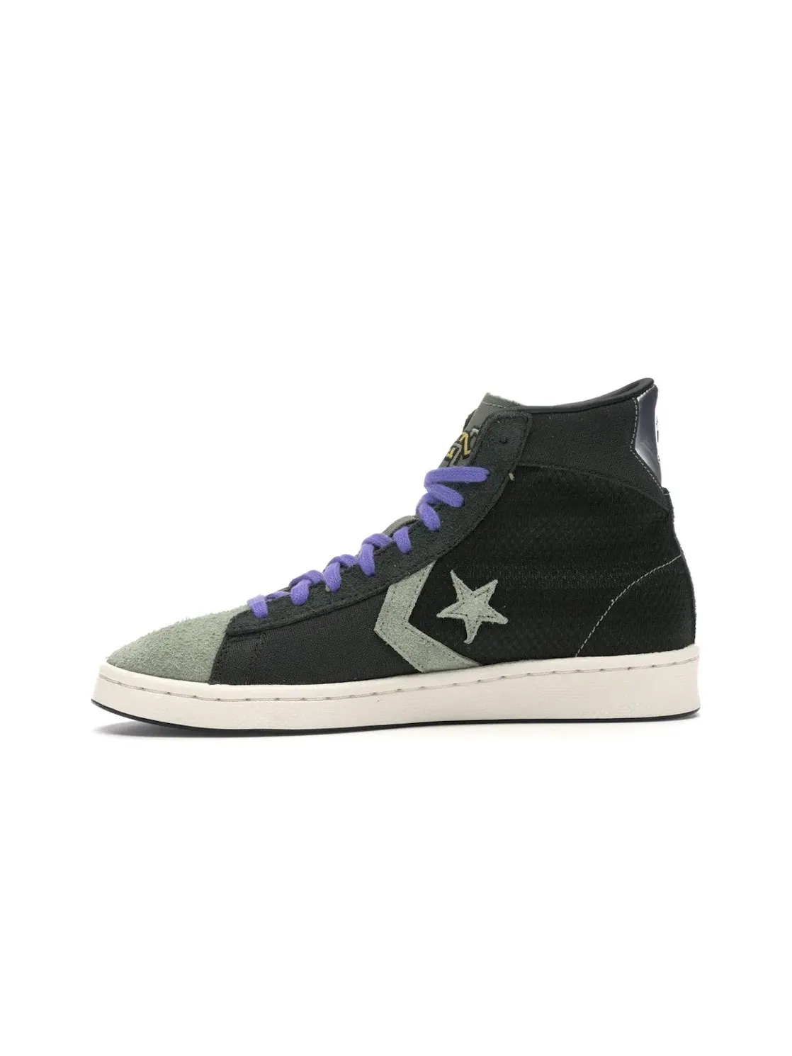 Мужские кроссовки Lifestyle Converse Pro Leather — изображение 3 из 4, зеленый