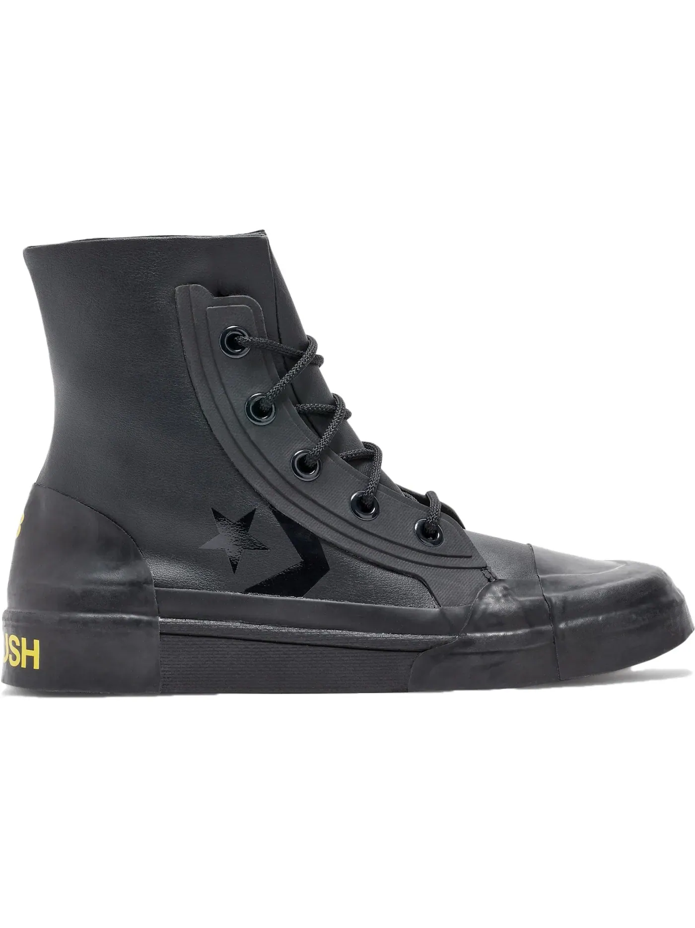 Мужские кеды высокие с коллаборацией Ambush Converse Pro Leather — изображение 1 из 1, черный/черный