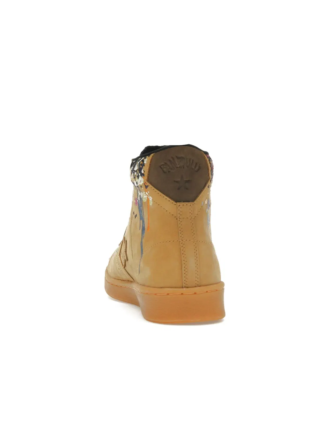 Мужские кроссовки Lifestyle с принтом Converse Pro Leather Hi — изображение 4 из 4, светлый/коричневый