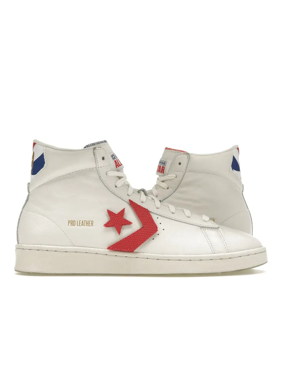 Мужские кеды Lifestyle Converse Pro Leather Hi — изображение 1 из 4, винтажный белый красный