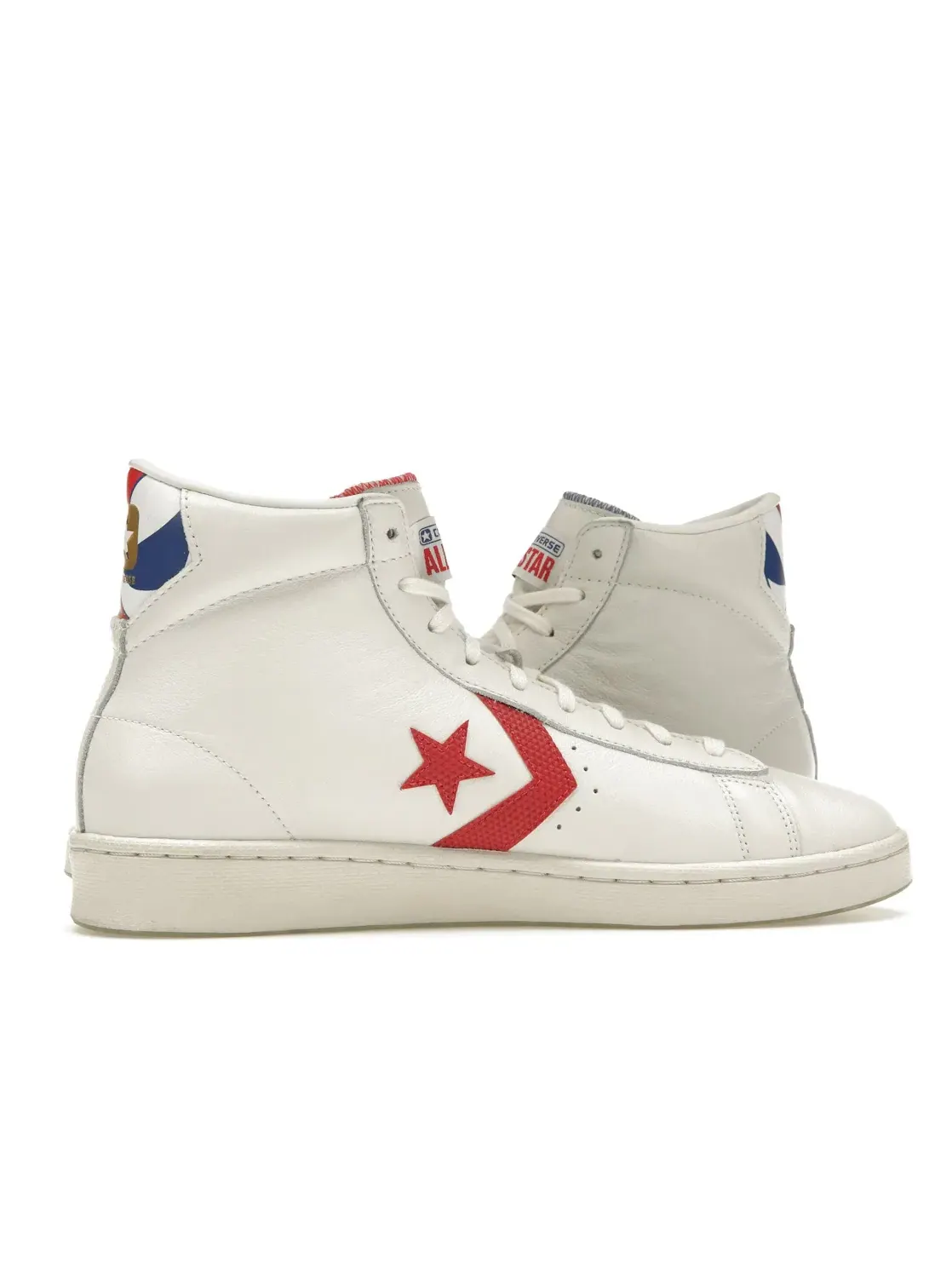 Мужские кеды Lifestyle Converse Pro Leather Hi — изображение 3 из 4, винтажный белый красный