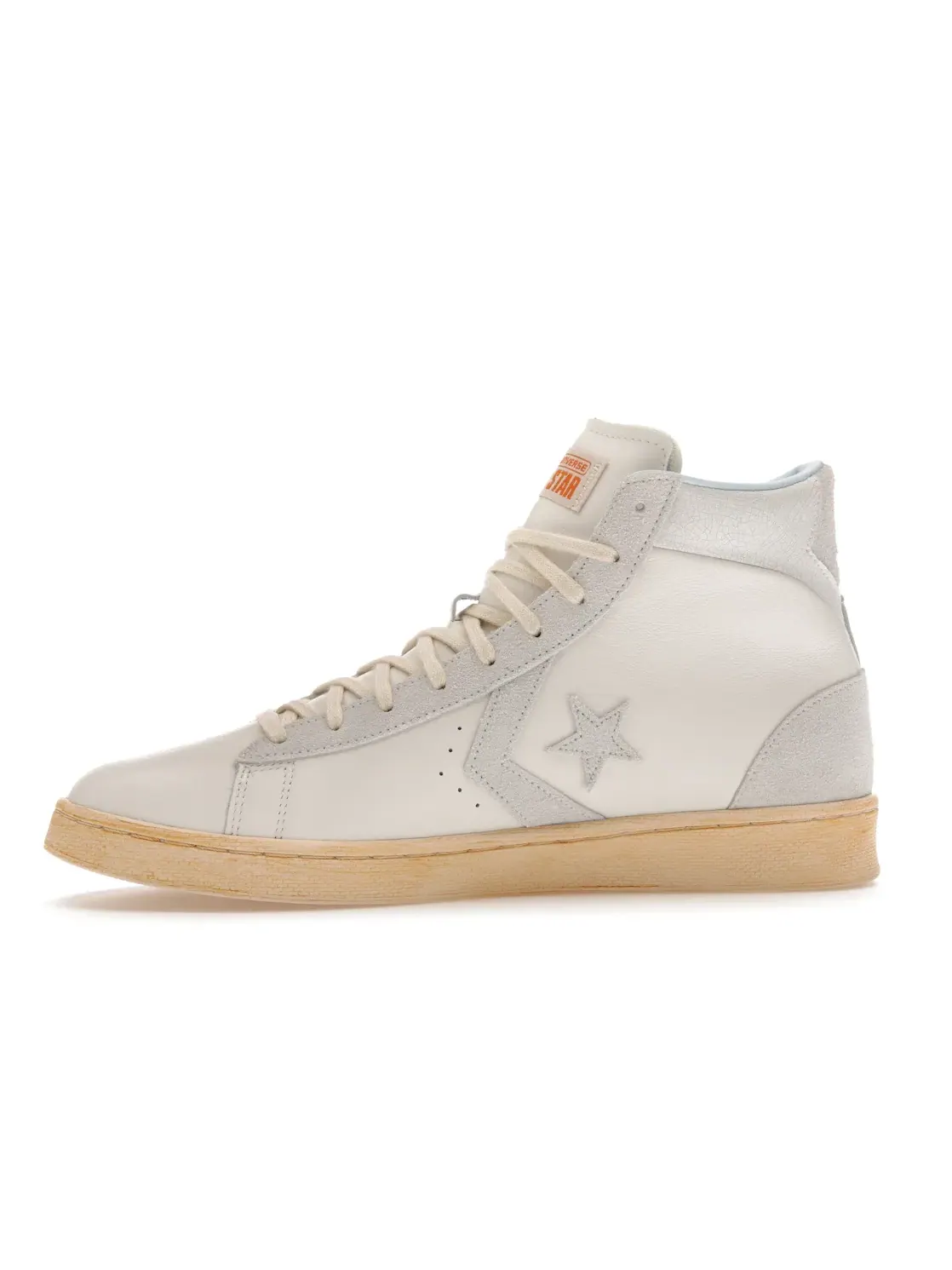 Мужские кроссовки повседневные Converse Pro Leather Hi — изображение 3 из 4, винтажный белый