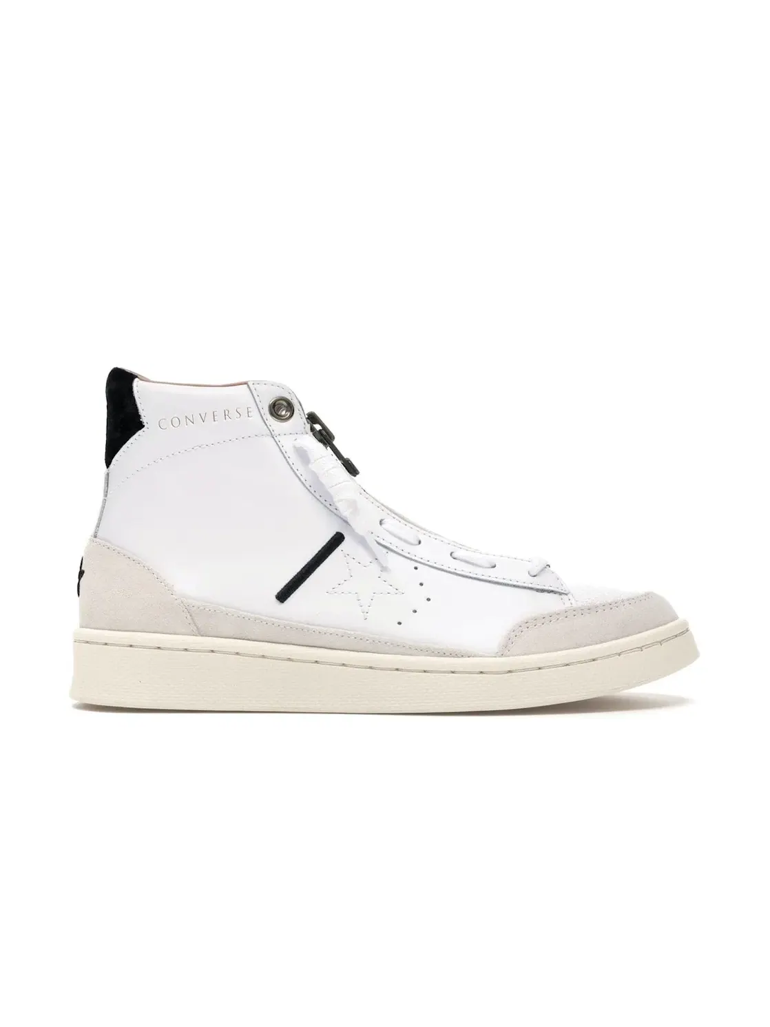 Мужские кроссовки с высоким верхом Converse Pro Leather Converse — изображение 1 из 4, белый/черный
