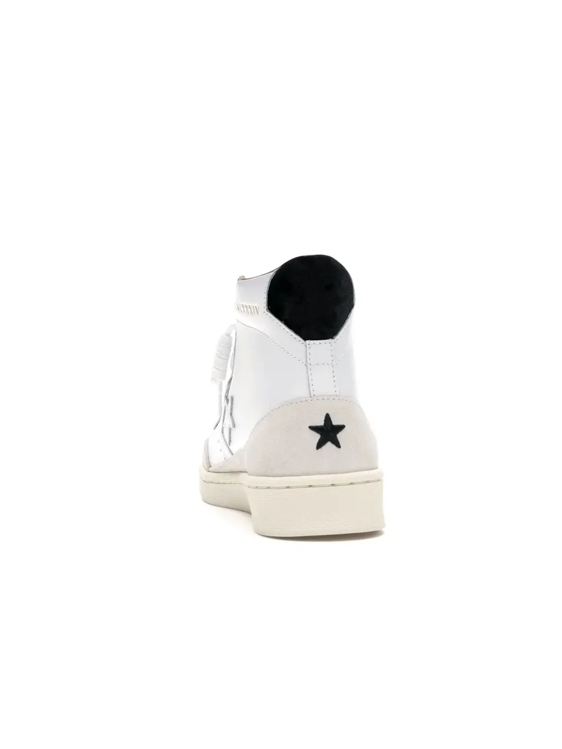 Мужские кроссовки с высоким верхом Converse Pro Leather Converse — изображение 4 из 4, белый/черный