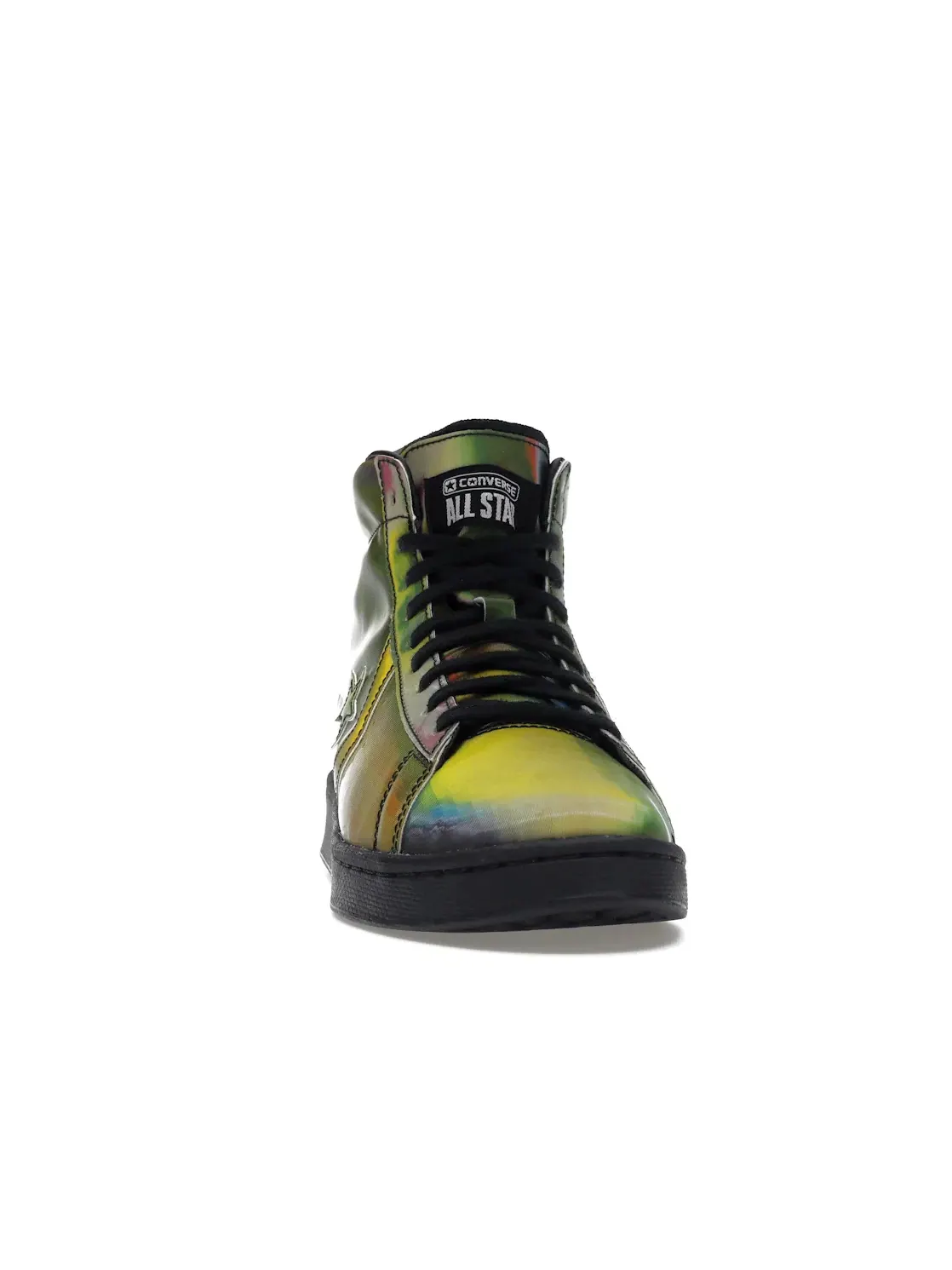 Мужские кроссовки с переливающимся эффектом Converse Pro Leather — изображение 2 из 4, черный/мульти/белый