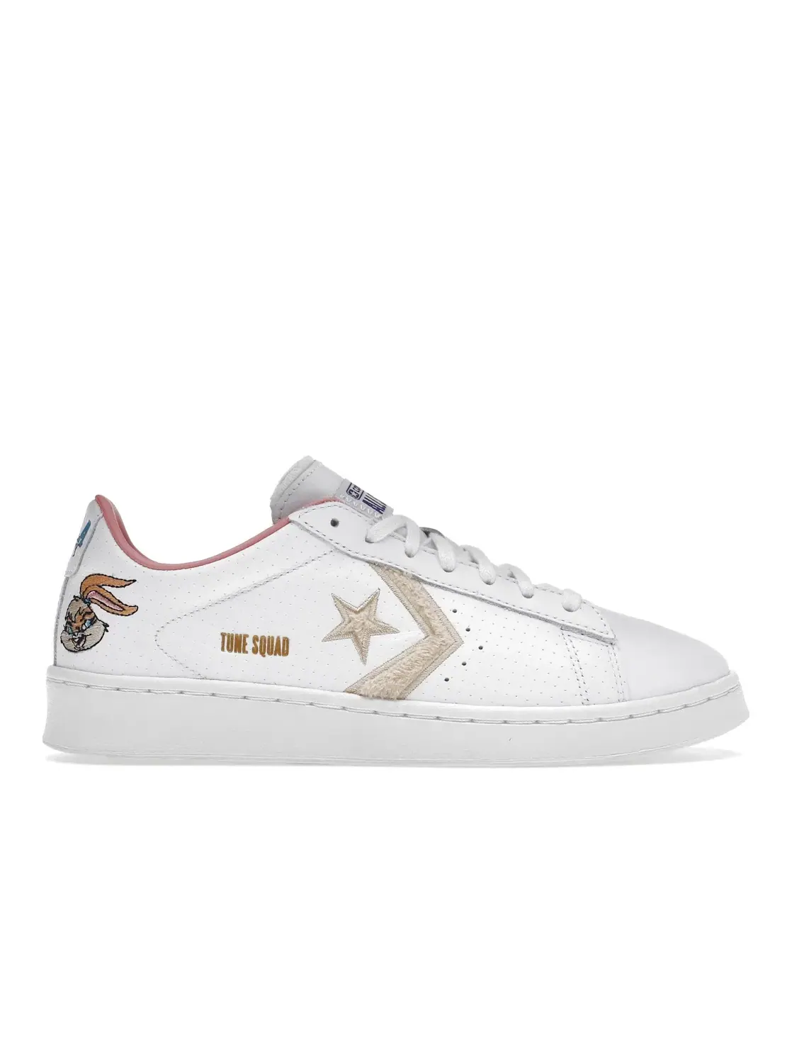 Женские кроссовки высокие Converse Pro Leather Lola Bunny Space Jam Converse — изображение 1 из 4, белый/белый/мульти