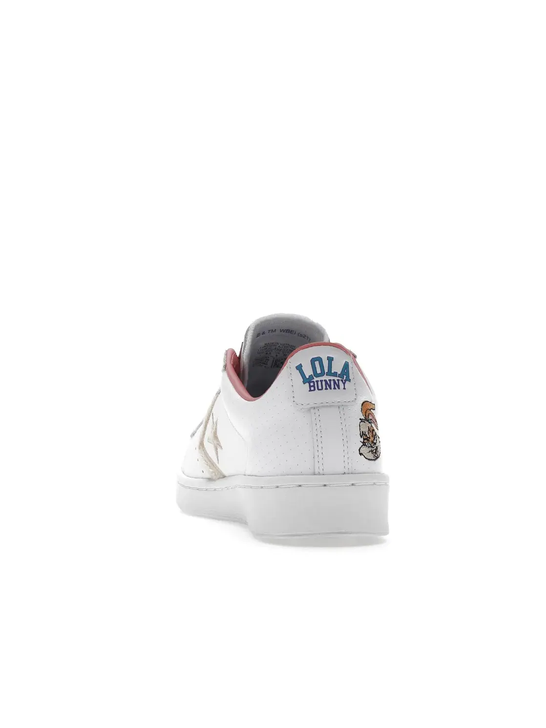 Женские кроссовки высокие Converse Pro Leather Lola Bunny Space Jam Converse — изображение 4 из 4, белый/белый/мульти