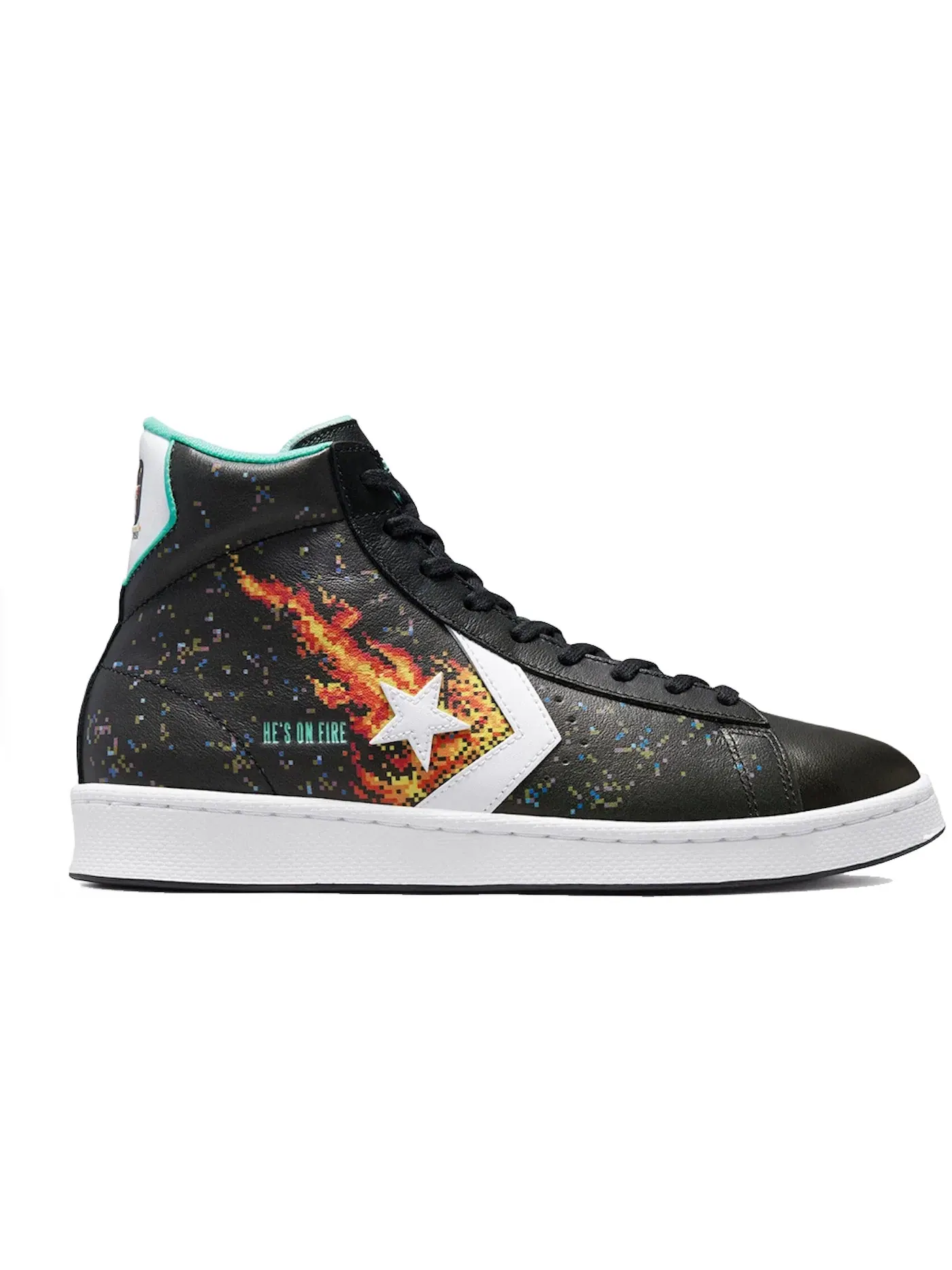 Мужские кроссовки лифстайл Converse Pro Leather — изображение 1 из 1, красный//белый