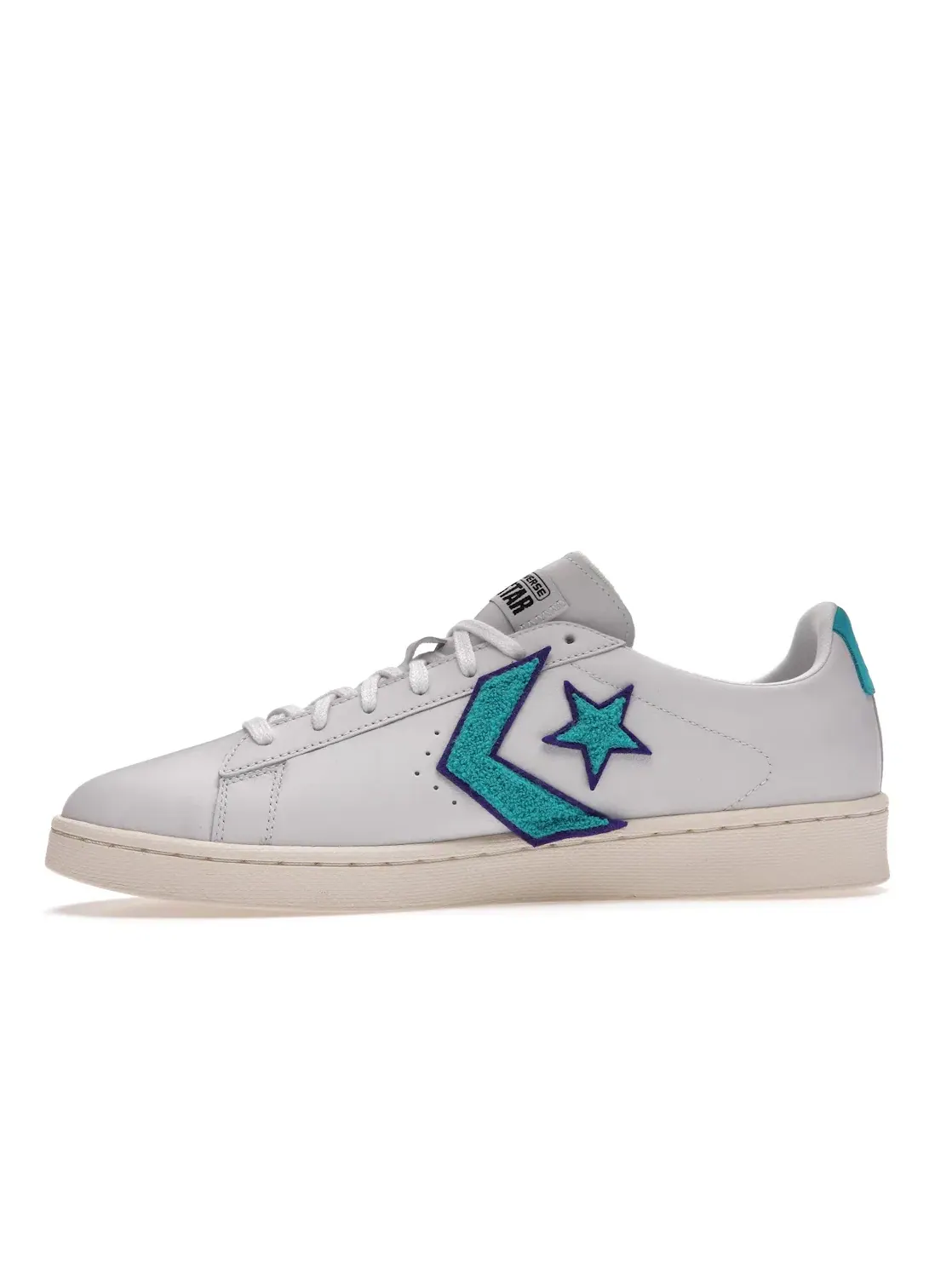 Мужские кроссовки кожаные Converse Pro Leather Ox — изображение 3 из 4, белый/глубокий